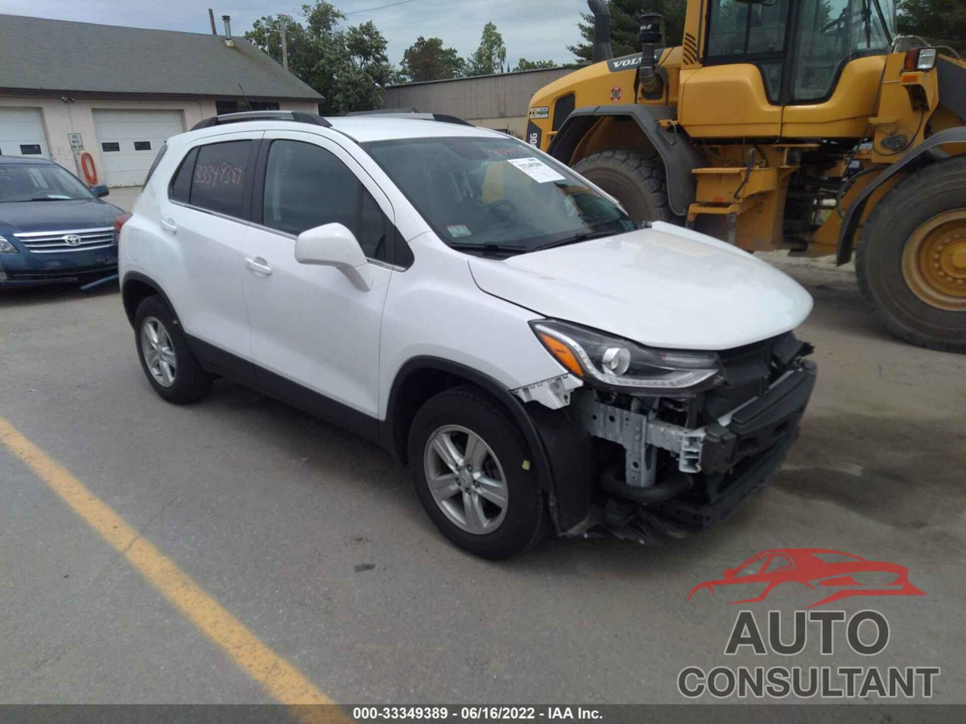 CHEVROLET TRAX 2020 - KL7CJPSB1LB313629