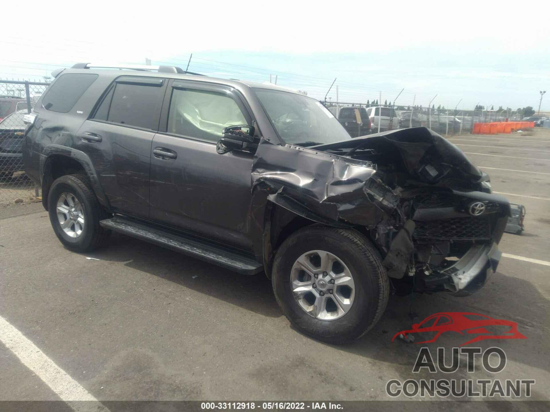 TOYOTA 4RUNNER 2019 - JTEBU5JR8K5615288