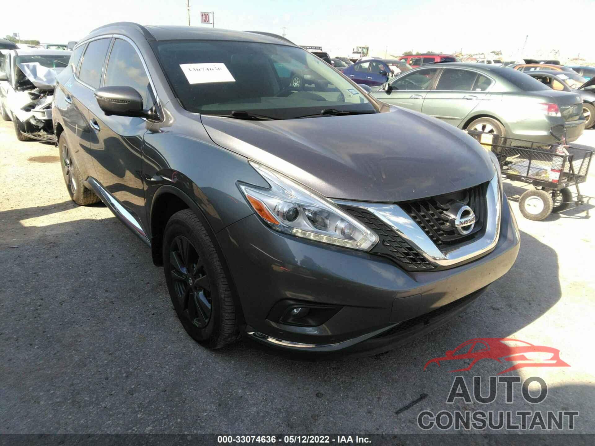 NISSAN MURANO 2017 - 5N1AZ2MG4HN146537