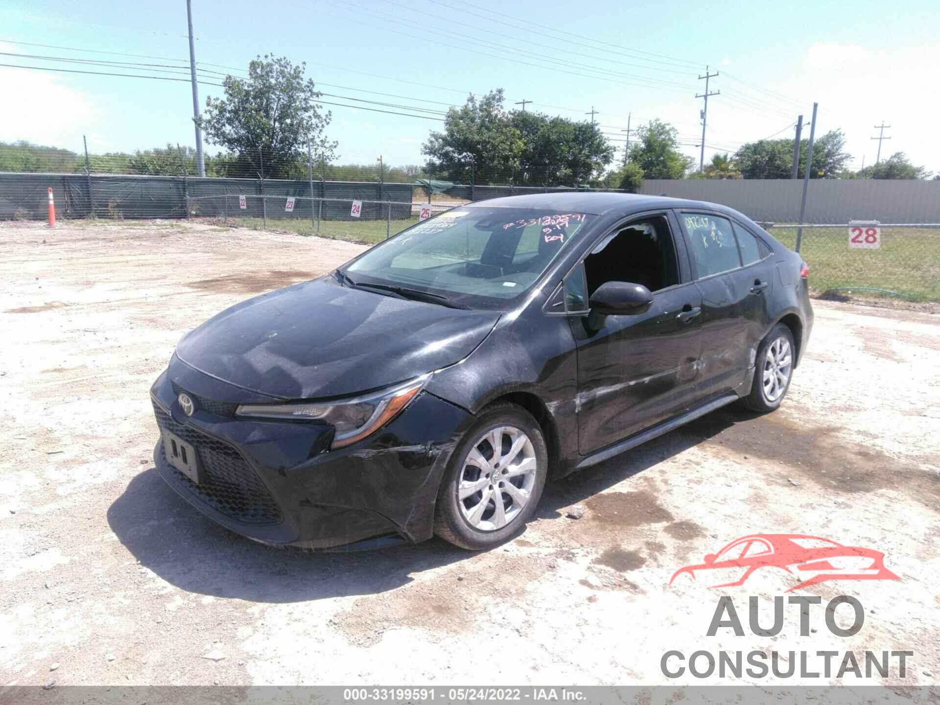 TOYOTA COROLLA 2020 - 5YFEPRAE6LP092287