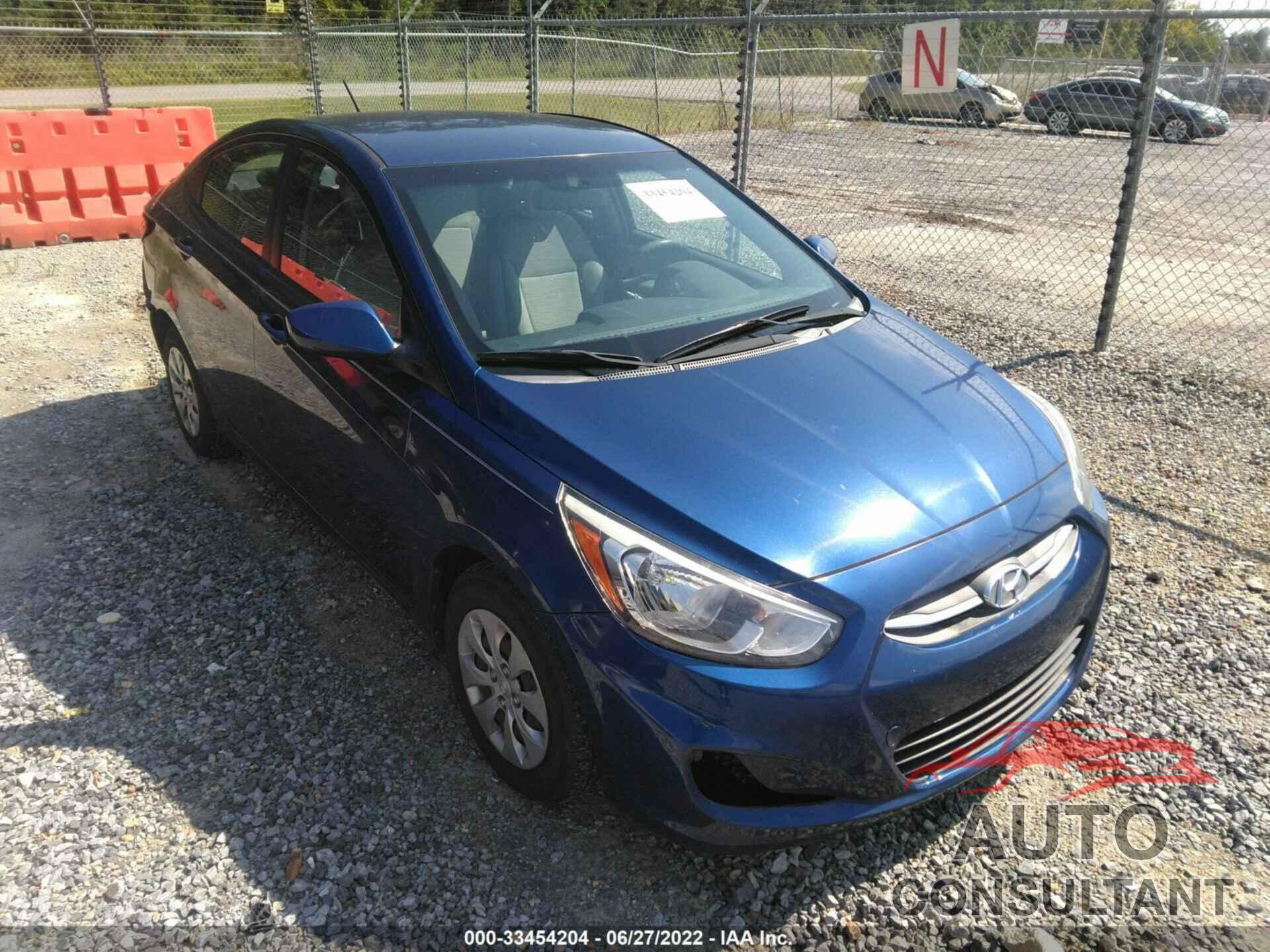 HYUNDAI ACCENT 2016 - KMHCT4AE3GU057958