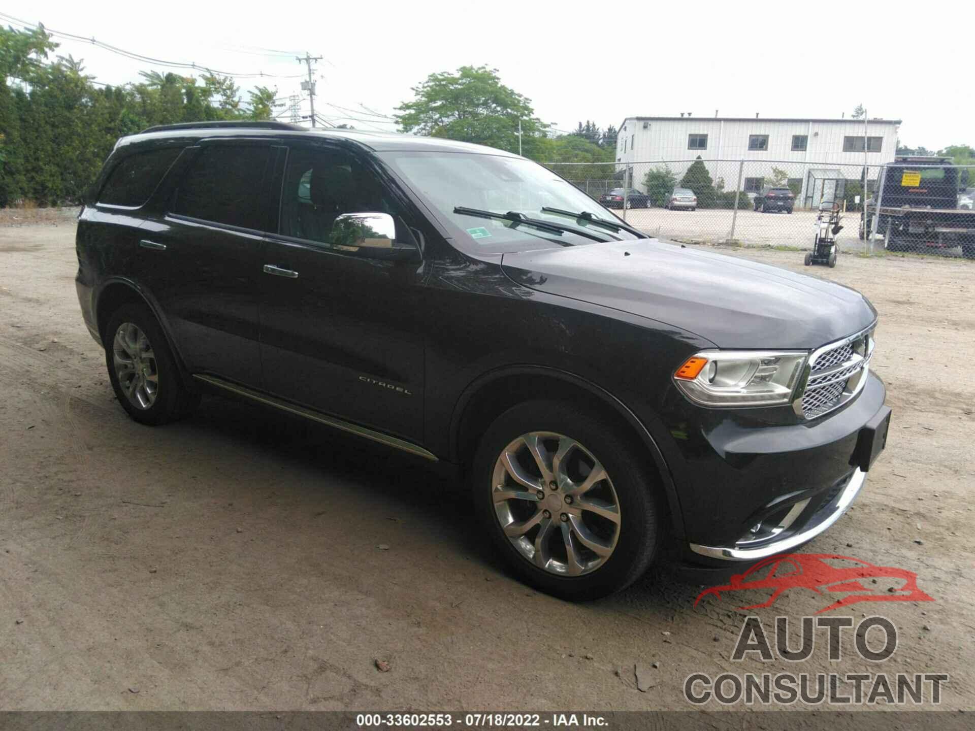 DODGE DURANGO 2018 - 1C4RDJEG2JC317186