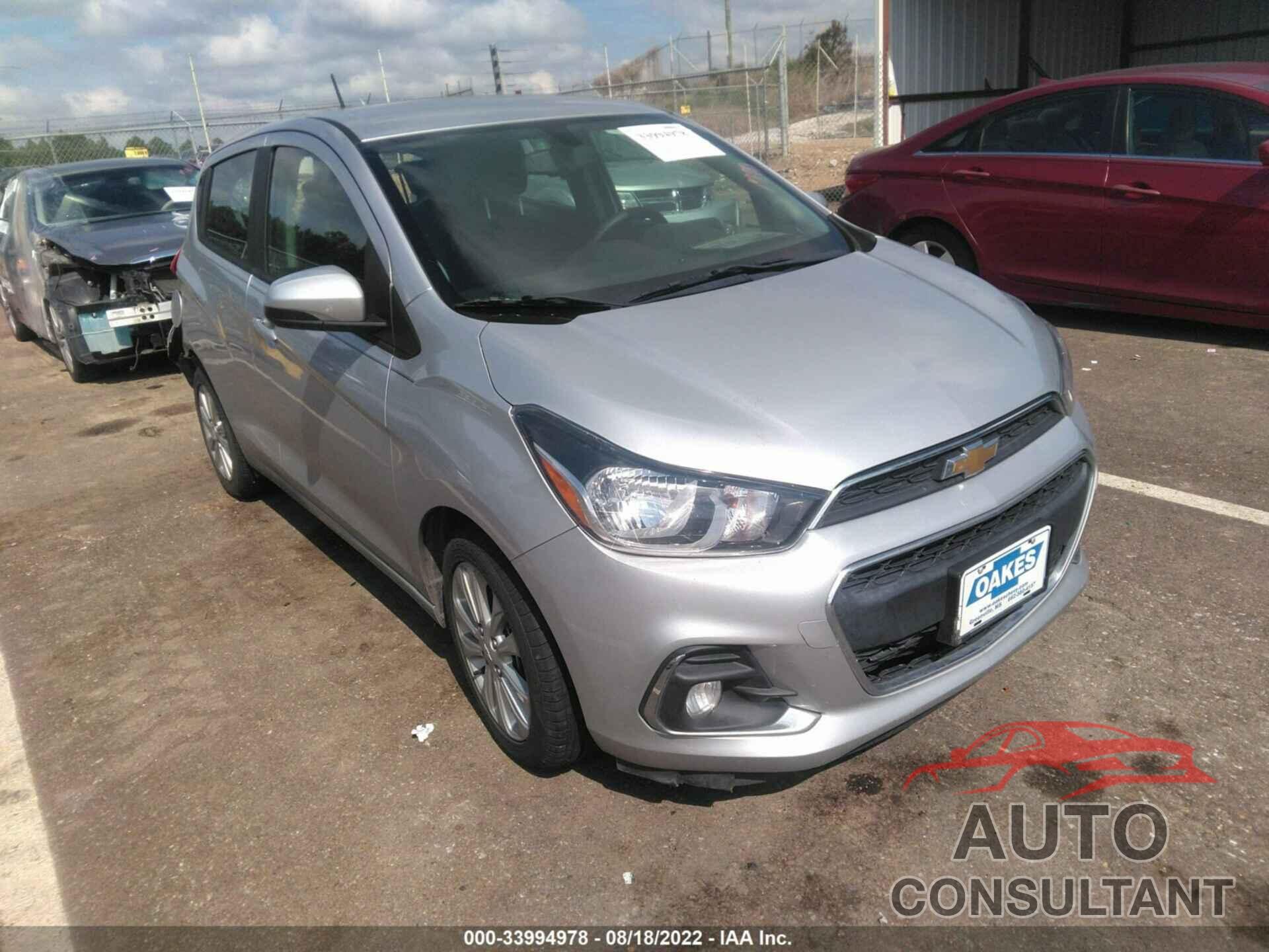 CHEVROLET SPARK 2018 - KL8CD6SA8JC468397