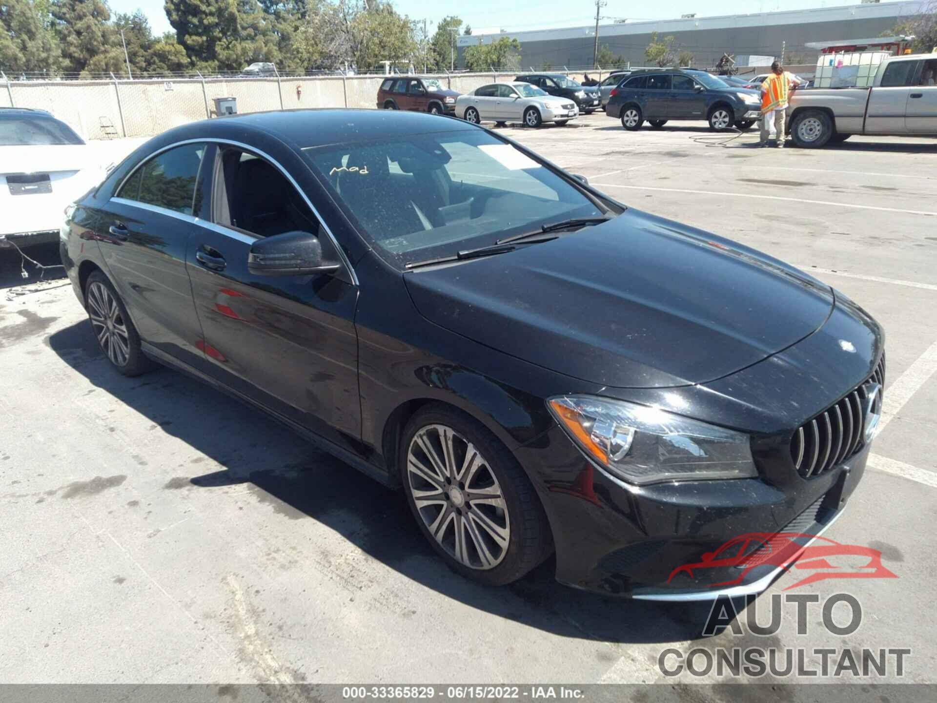 MERCEDES-BENZ CLA 2018 - WDDSJ4EB0JN515162