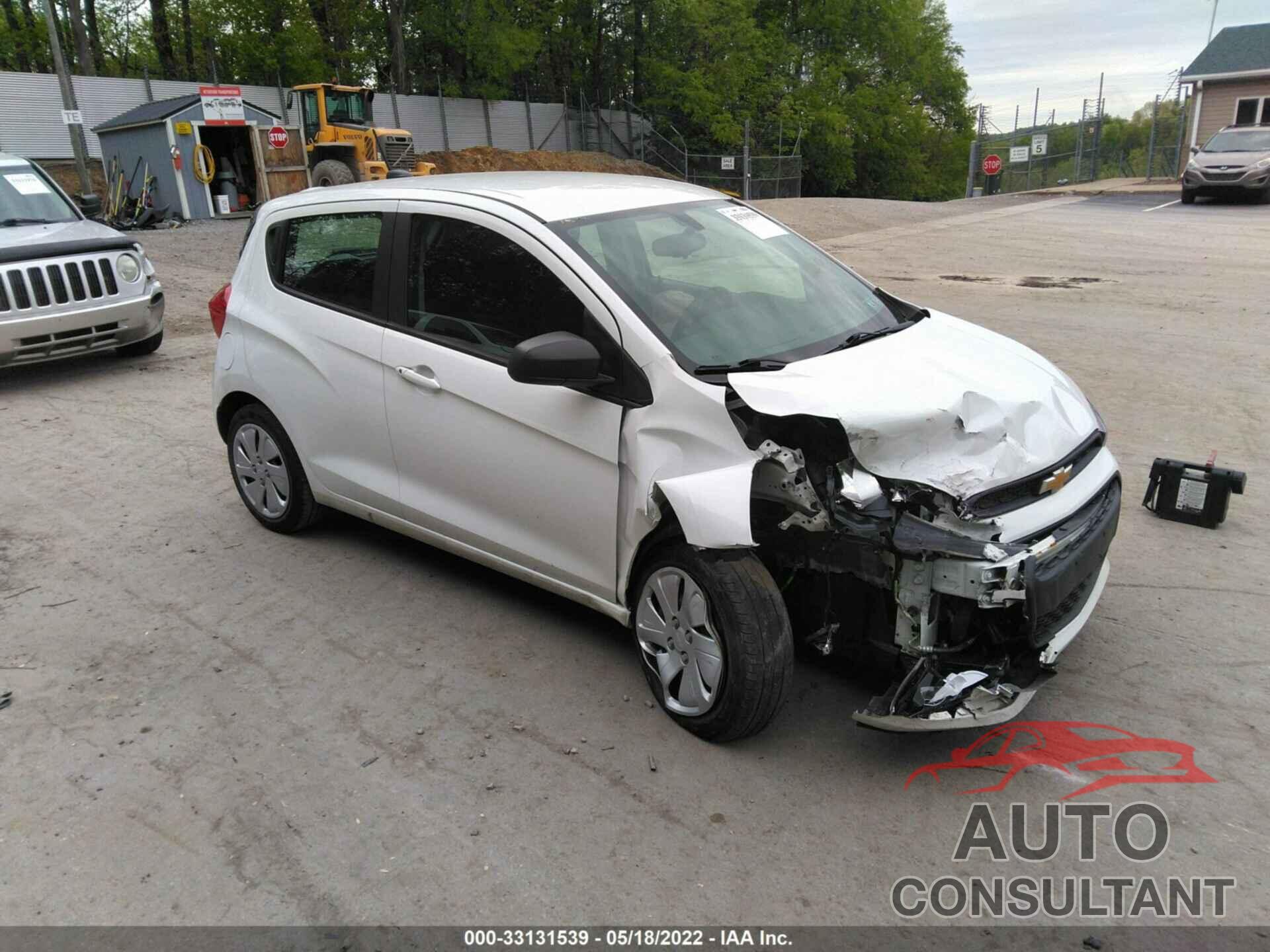 CHEVROLET SPARK 2018 - KL8CB6SA0JC470764