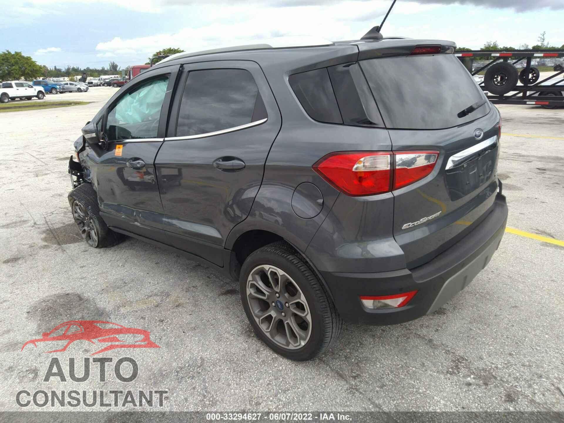 FORD ECOSPORT 2021 - MAJ6S3KL6MC400605