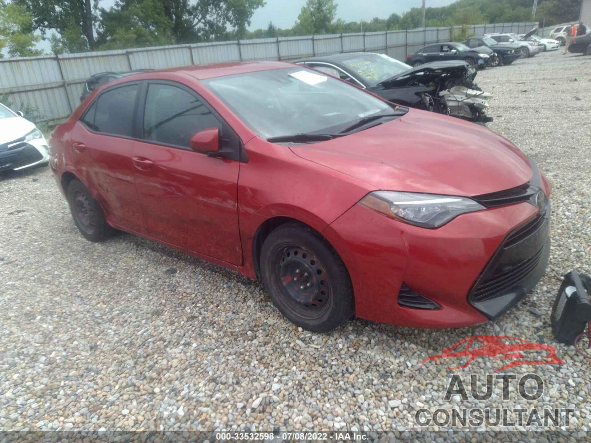 TOYOTA COROLLA 2017 - 2T1BURHE6HC783277