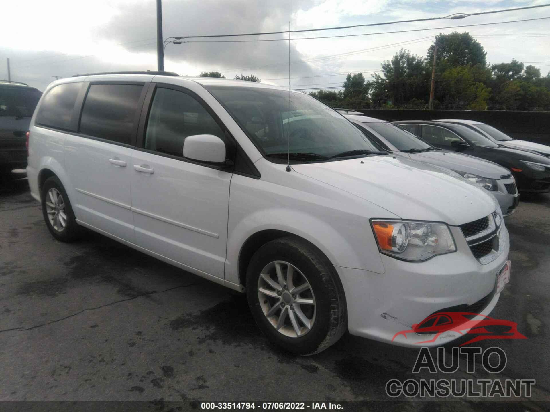 DODGE GRAND CARAVAN 2016 - 2C4RDGCG5GR217704