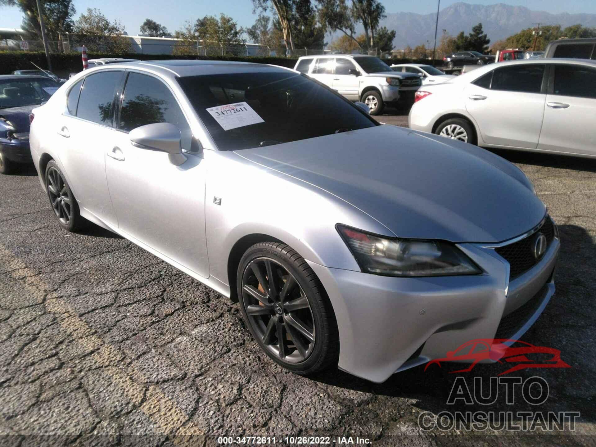 LEXUS GS 350 2013 - JTHBE1BLXD5006080