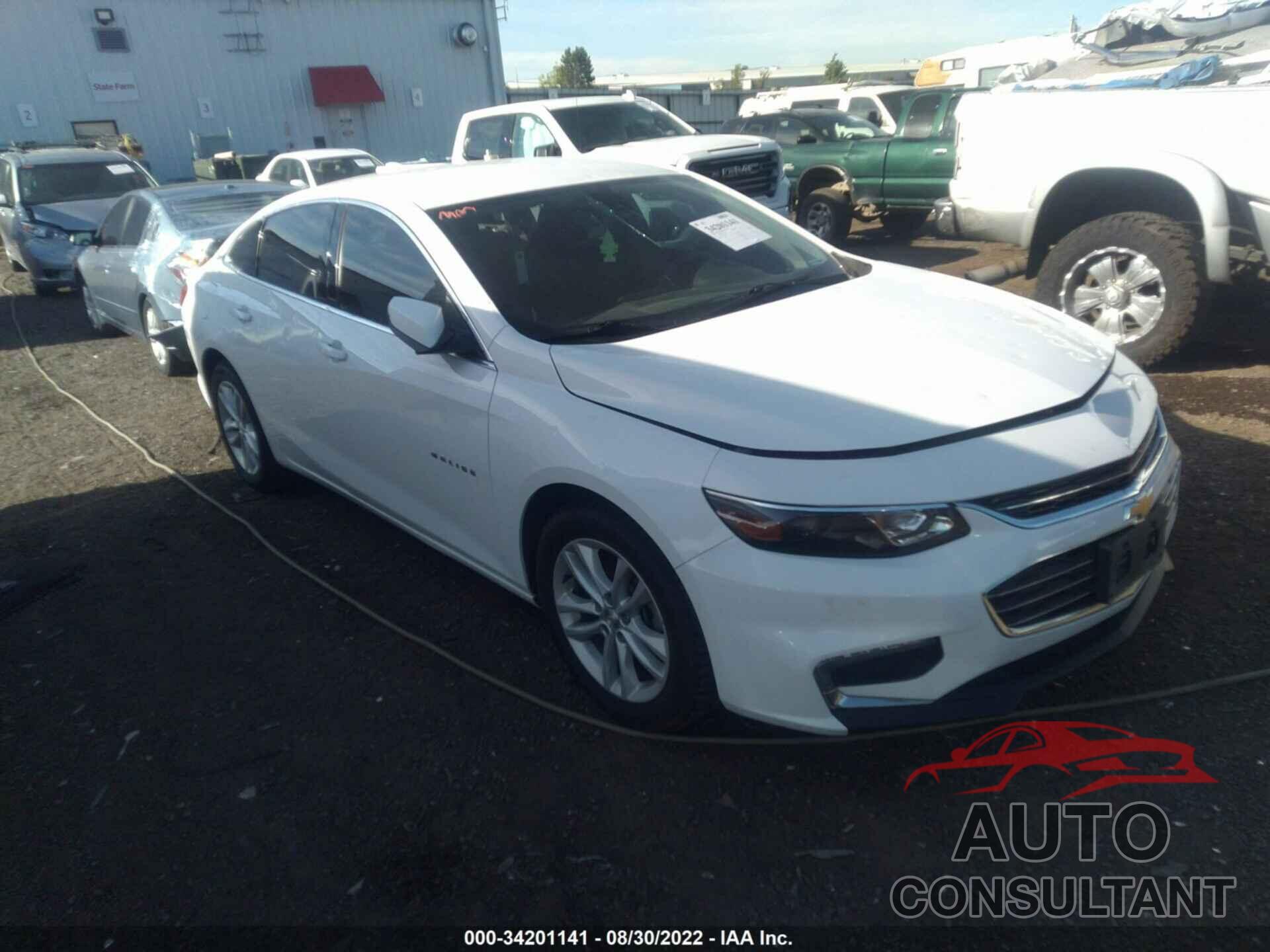CHEVROLET MALIBU 2017 - 1G1ZE5ST2HF277070