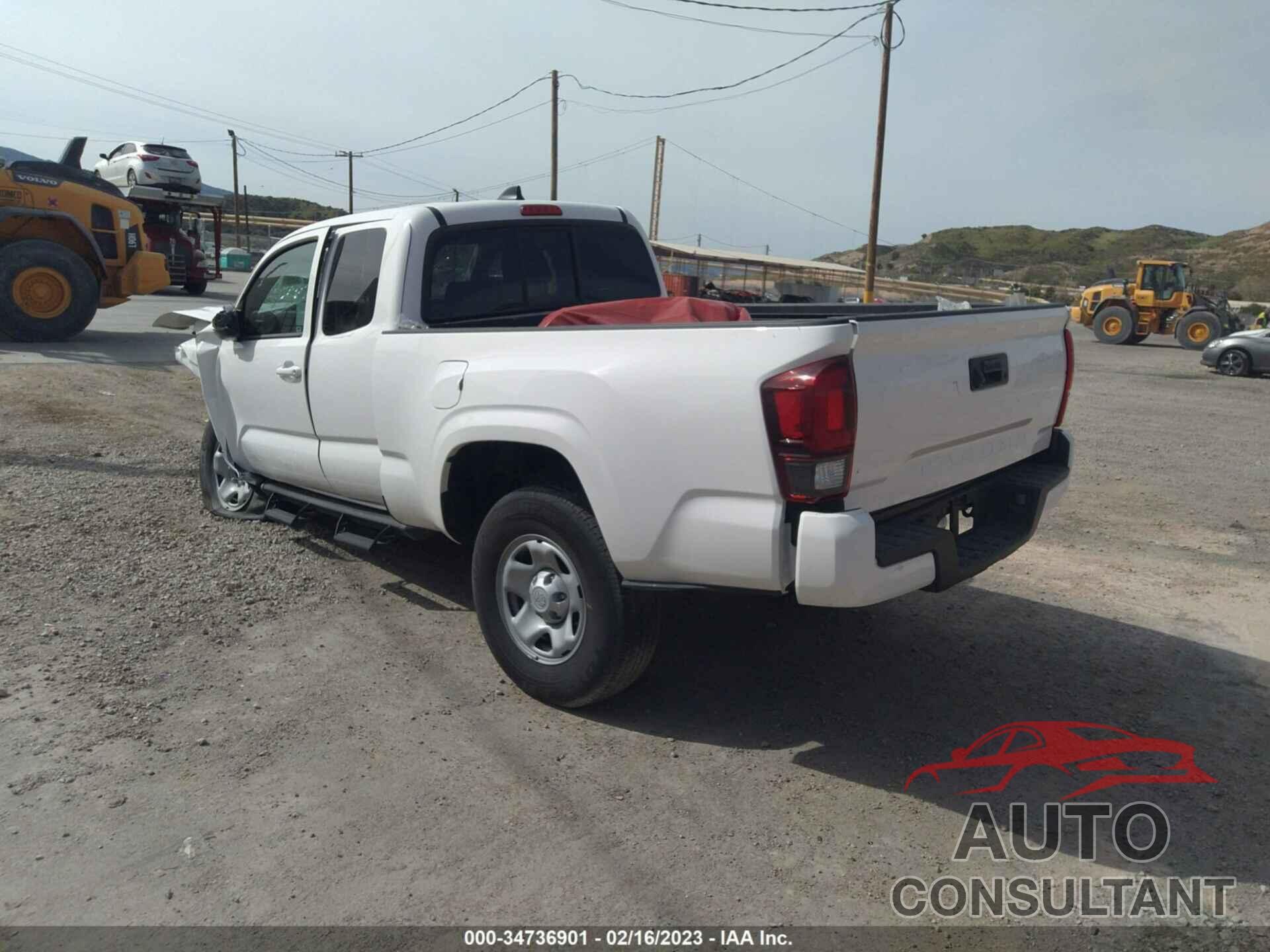 TOYOTA TACOMA 2WD 2022 - 3TYRX5GN3NT055925
