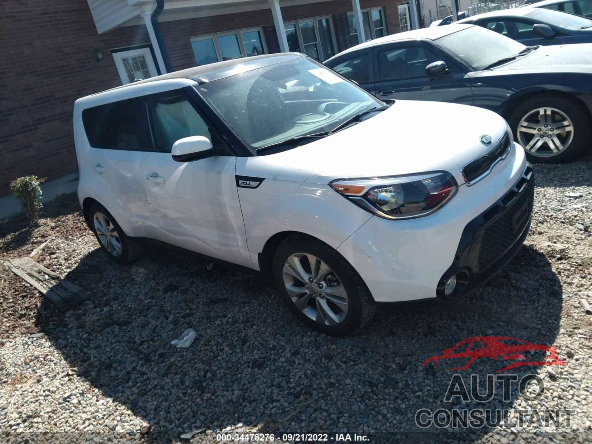 KIA SOUL 2016 - KNDJP3A52G7273910