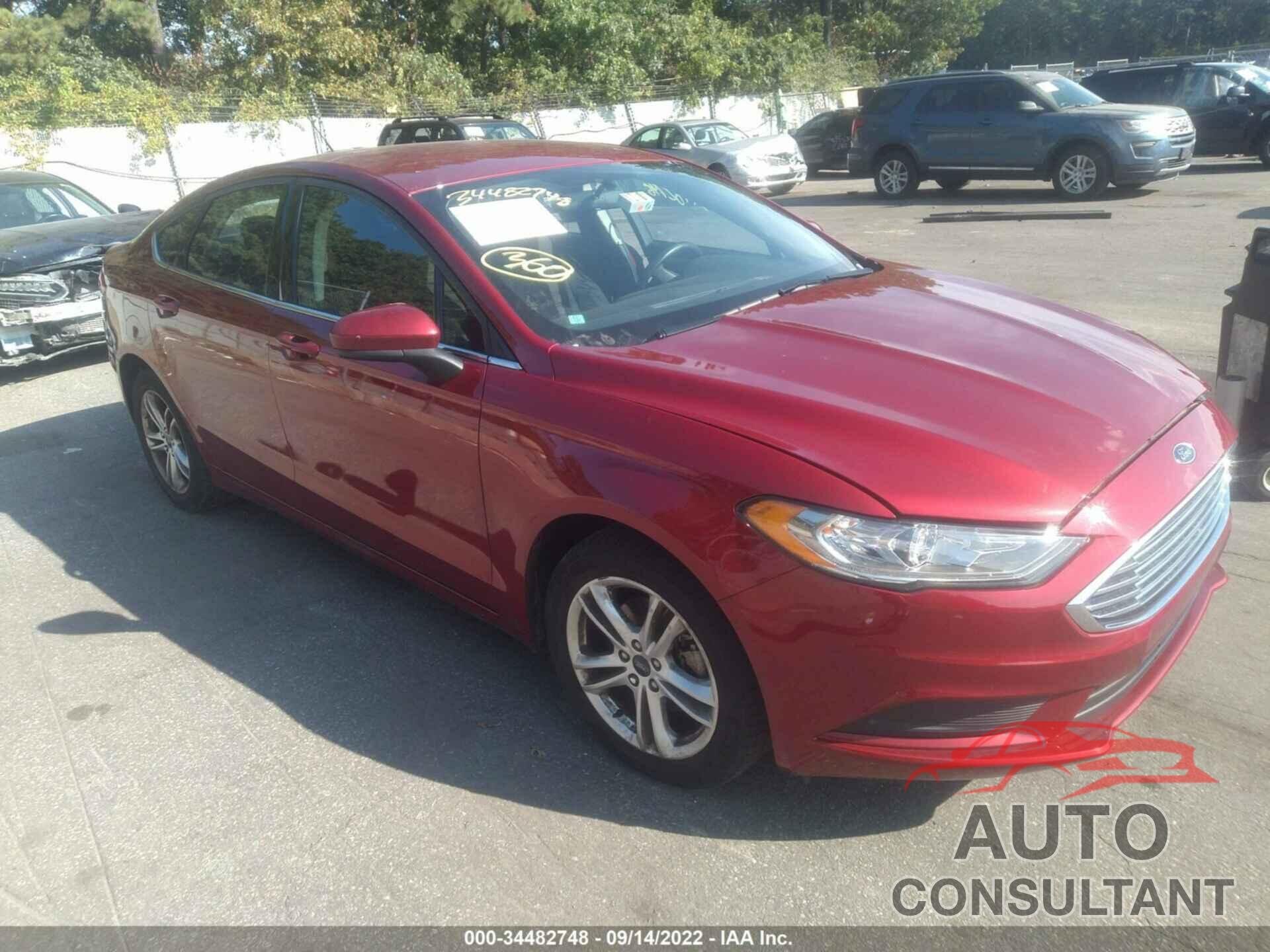 FORD FUSION 2018 - 3FA6P0H7XJR185379
