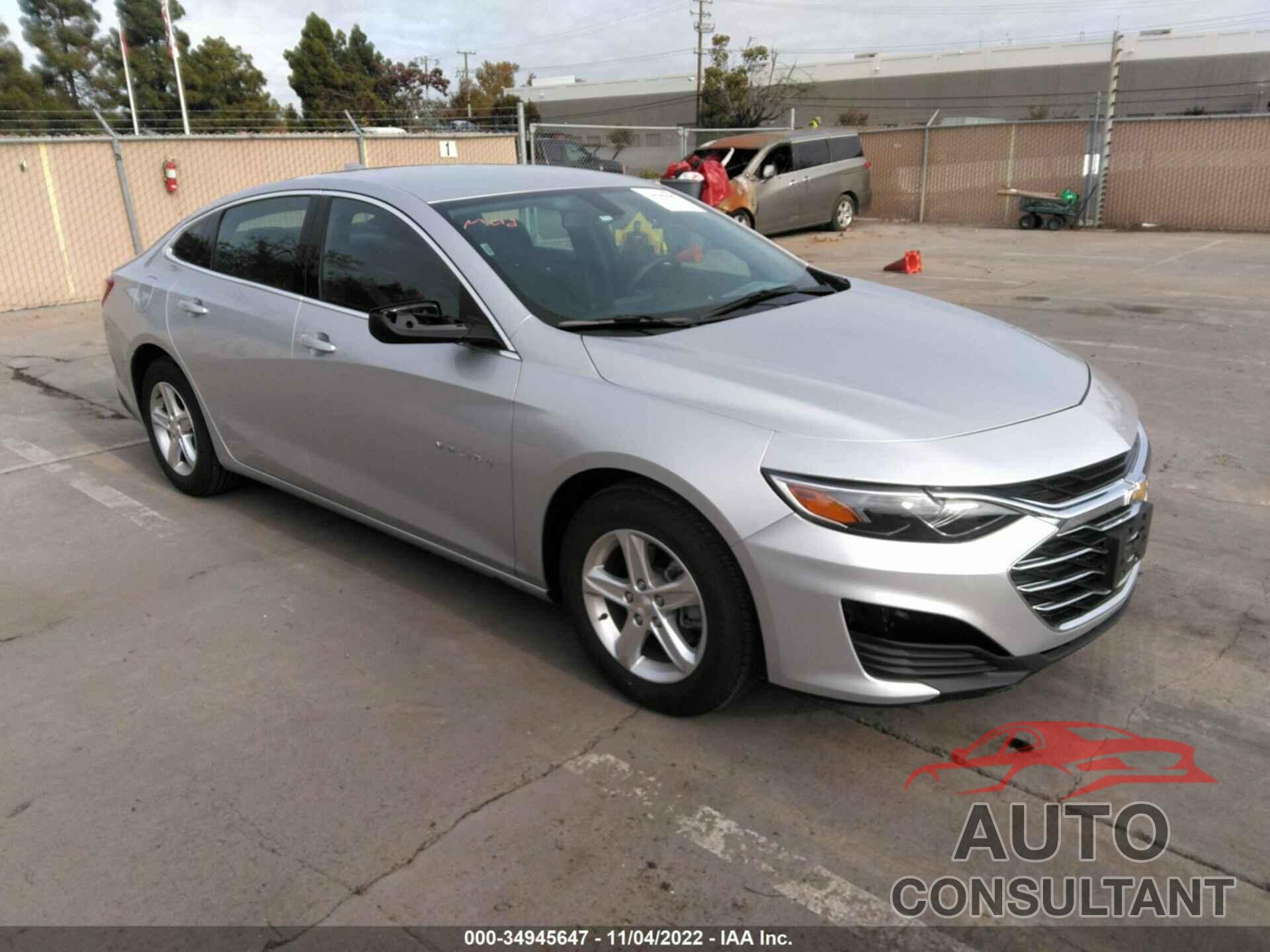 CHEVROLET MALIBU 2022 - 1G1ZD5ST1NF176729