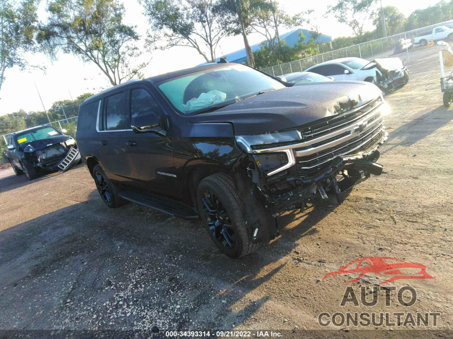 CHEVROLET SUBURBAN 2022 - 1GNSCCKD4NR103398