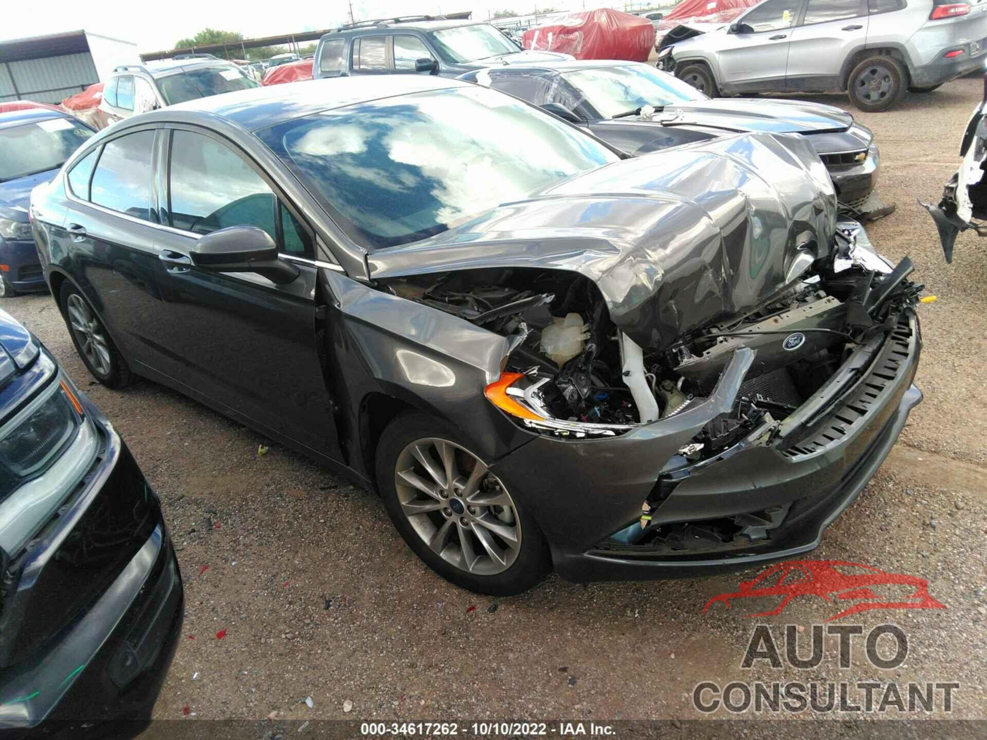 FORD FUSION 2017 - 3FA6P0G78HR195517