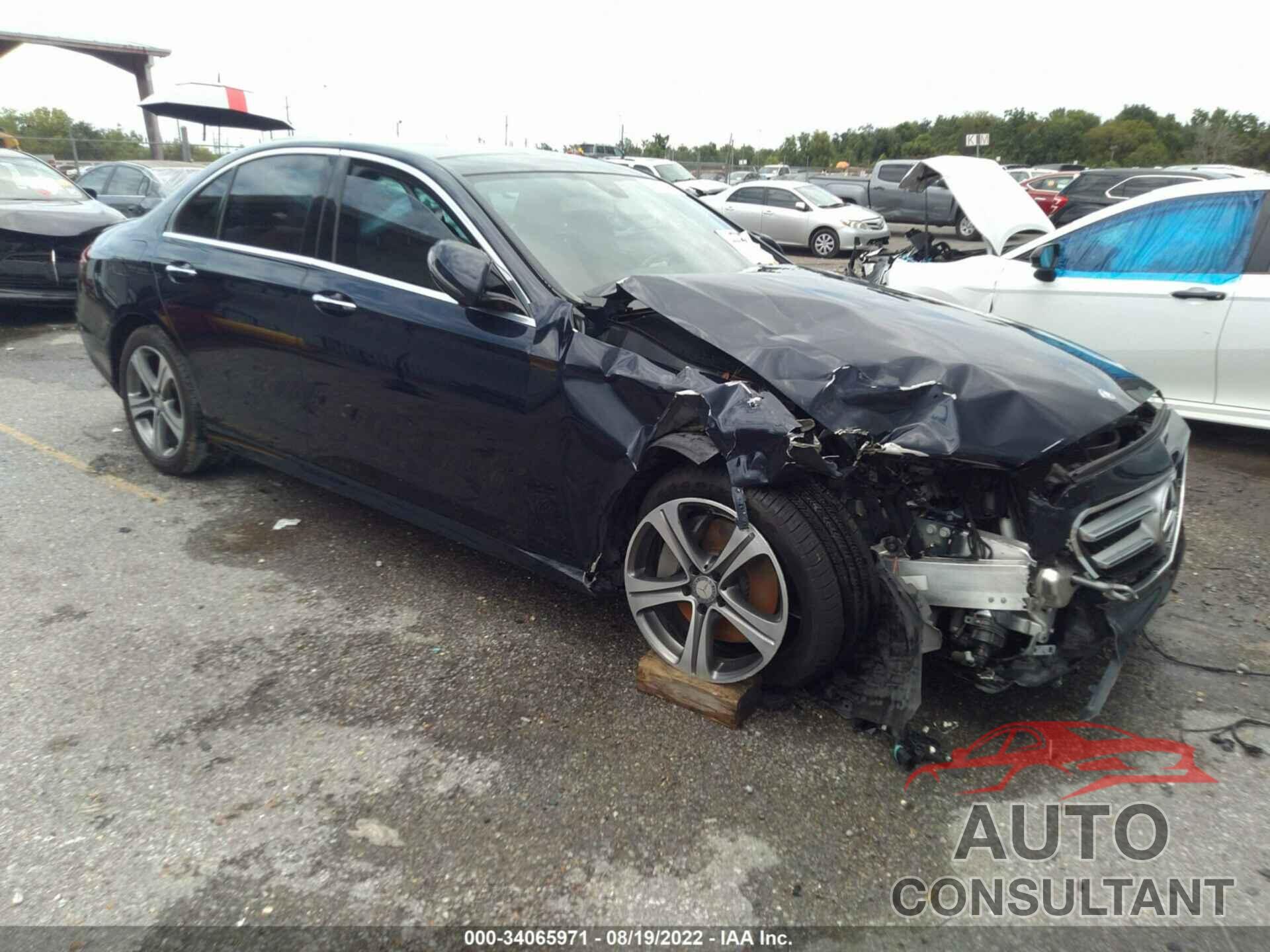 MERCEDES-BENZ E-CLASS 2017 - WDDZF4JBXHA112667