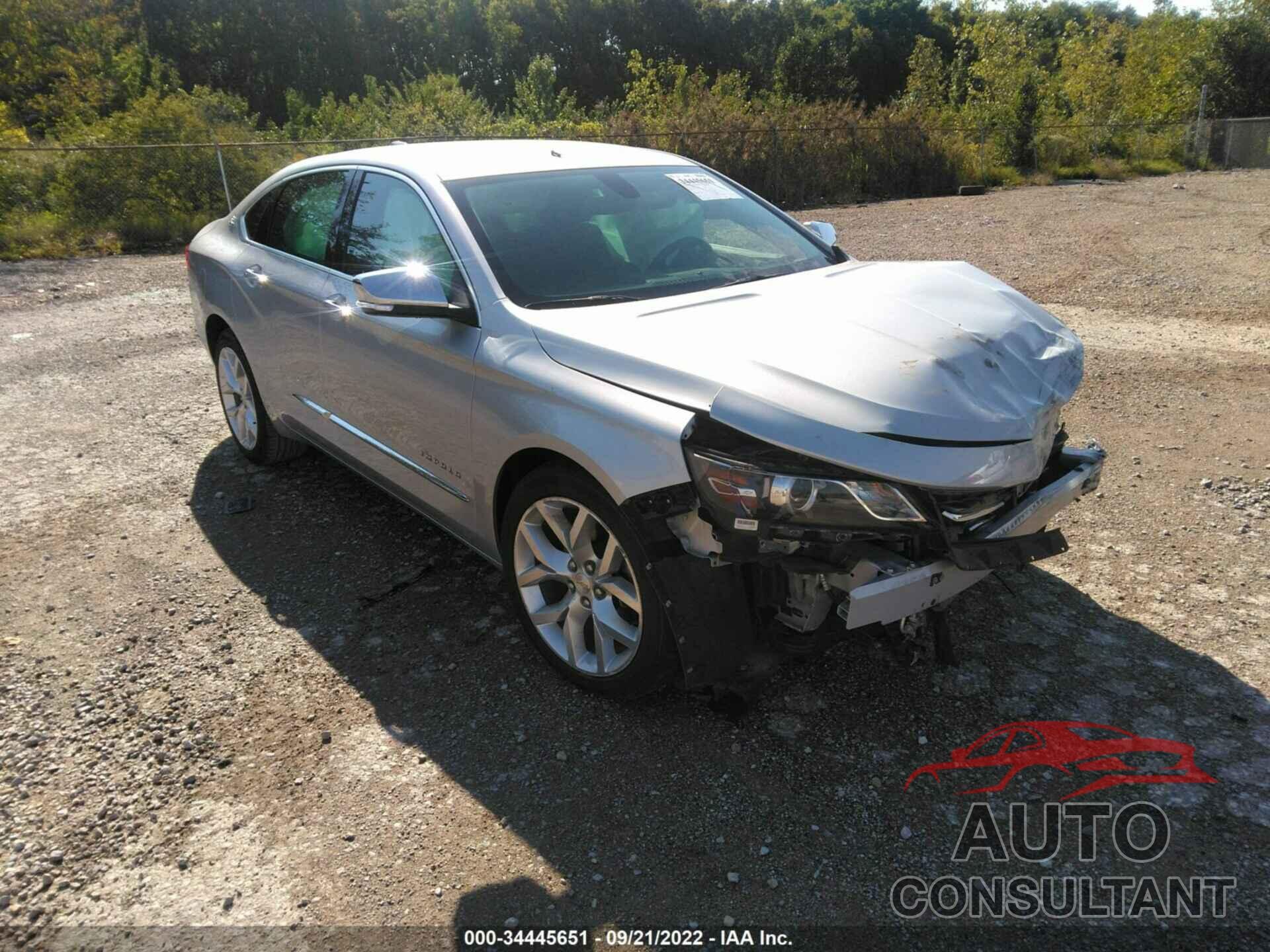 CHEVROLET IMPALA 2018 - 2G1125S39J9121273