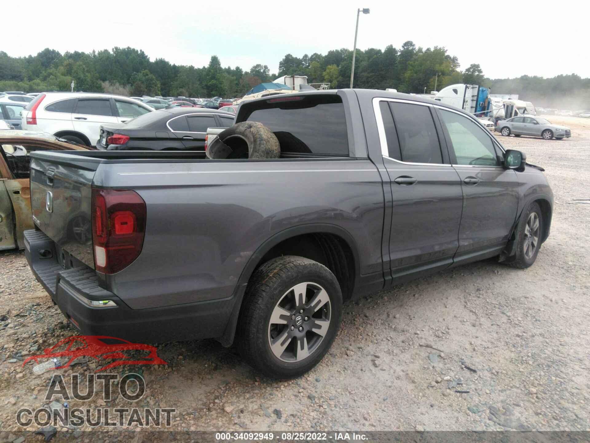 HONDA RIDGELINE 2017 - 5FPYK2F68HB005925
