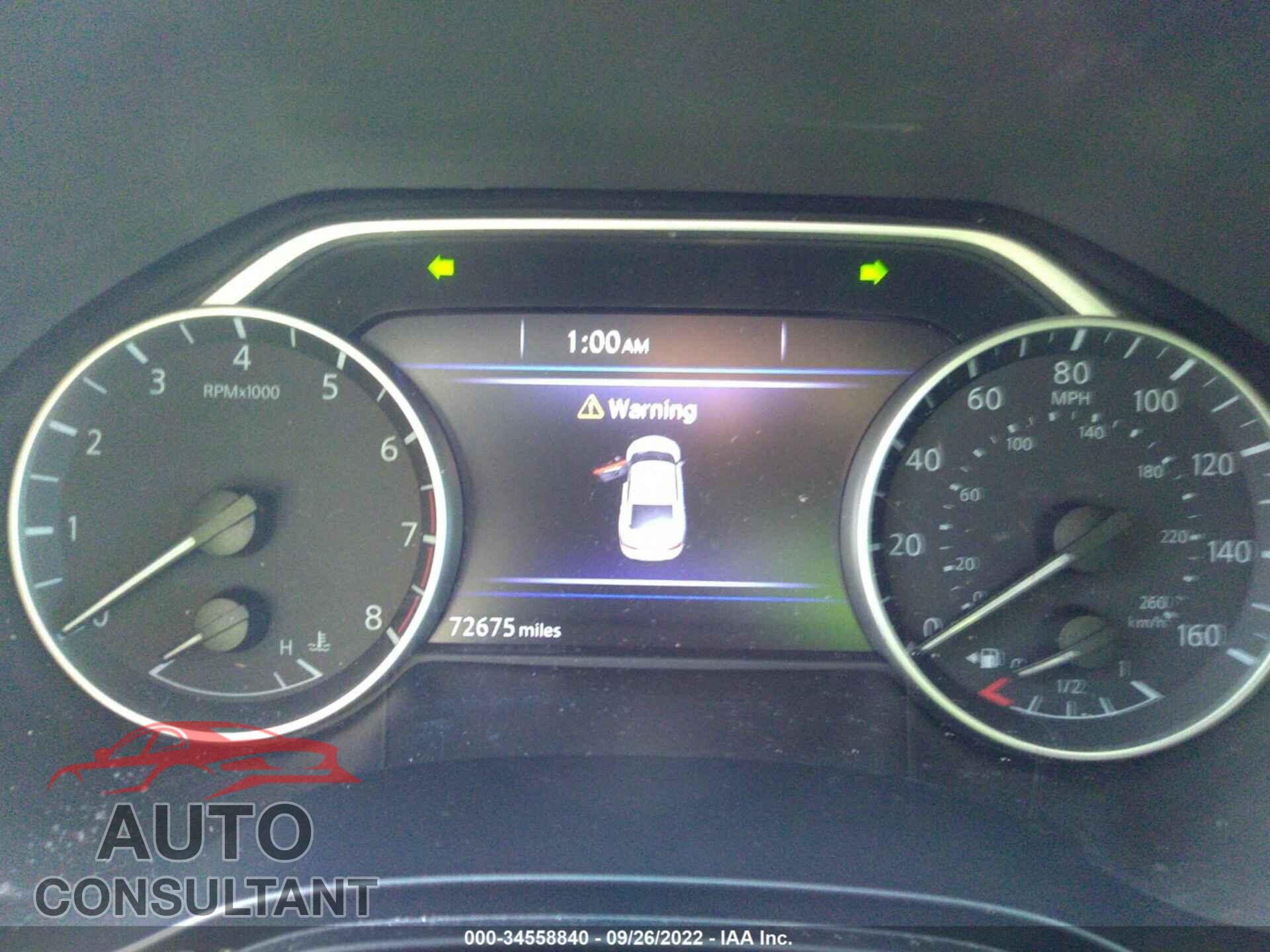 NISSAN MAXIMA 2017 - 1N4AA6AP8HC445604
