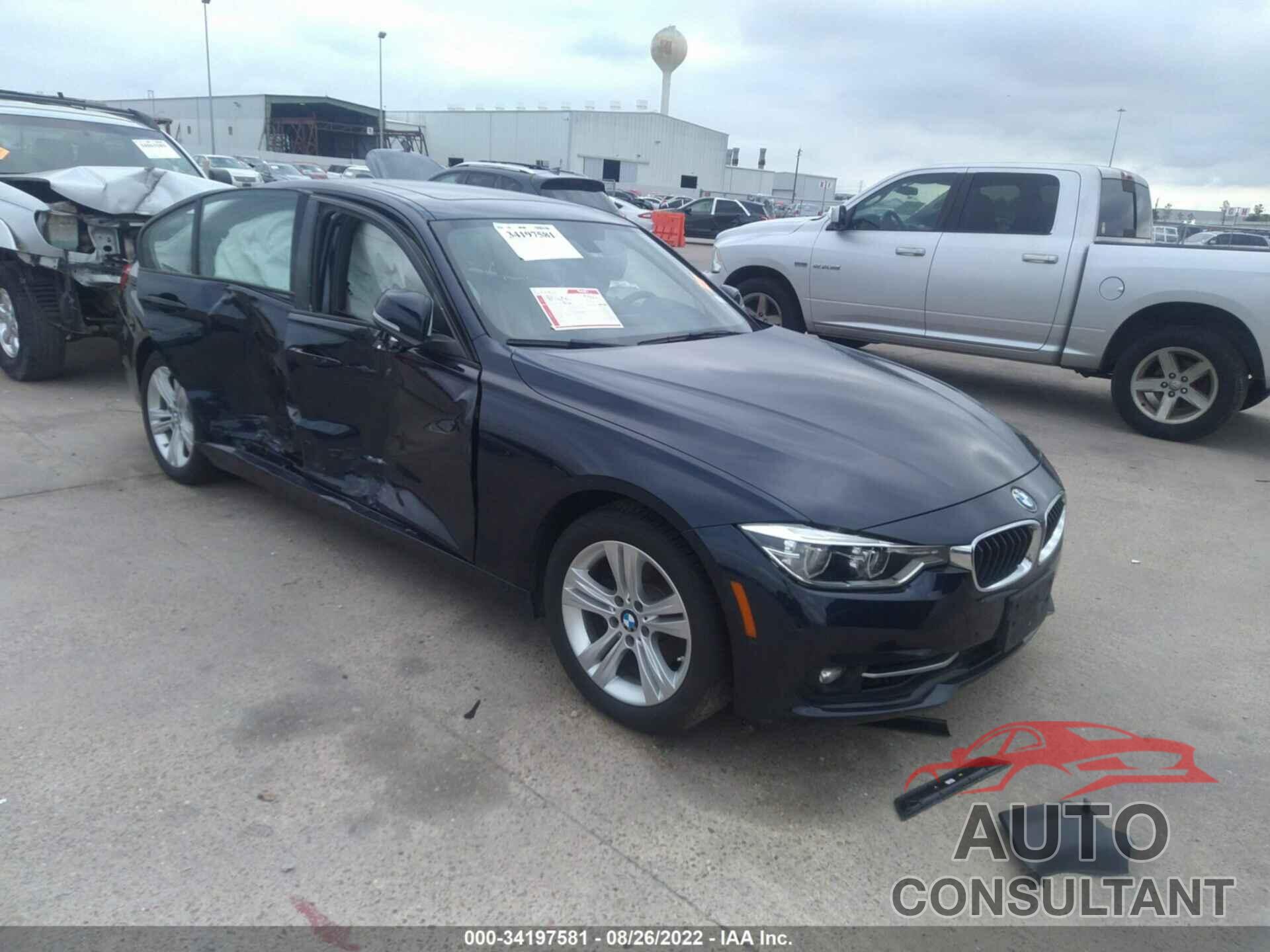 BMW 3 SERIES 2016 - WBA8E9G55GNT83003