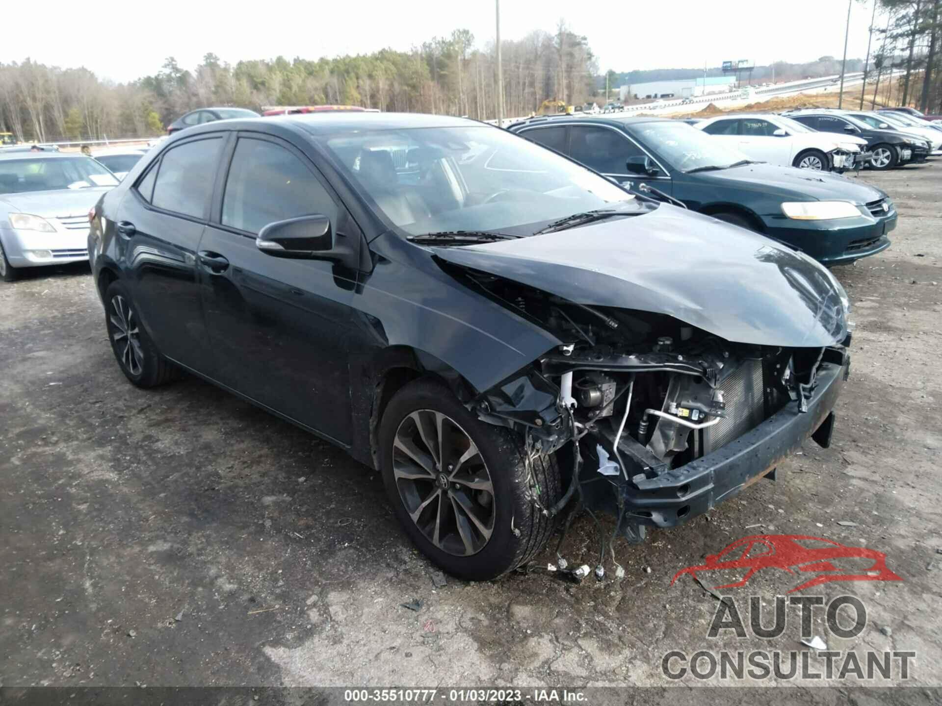 TOYOTA COROLLA 2018 - 2T1BURHEXJC971225