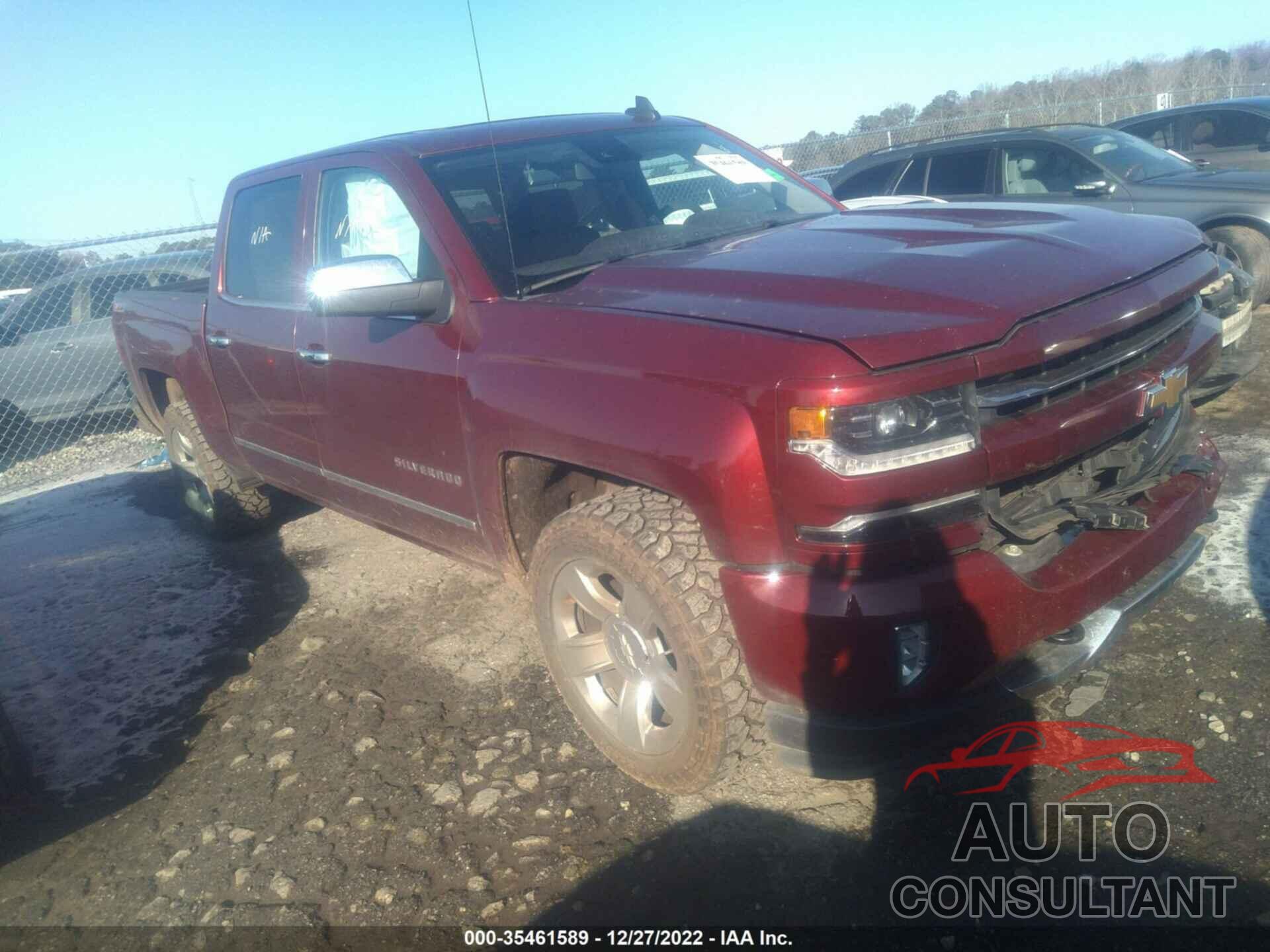 CHEVROLET SILVERADO 1500 2017 - 3GCUKSEJ8HG116871