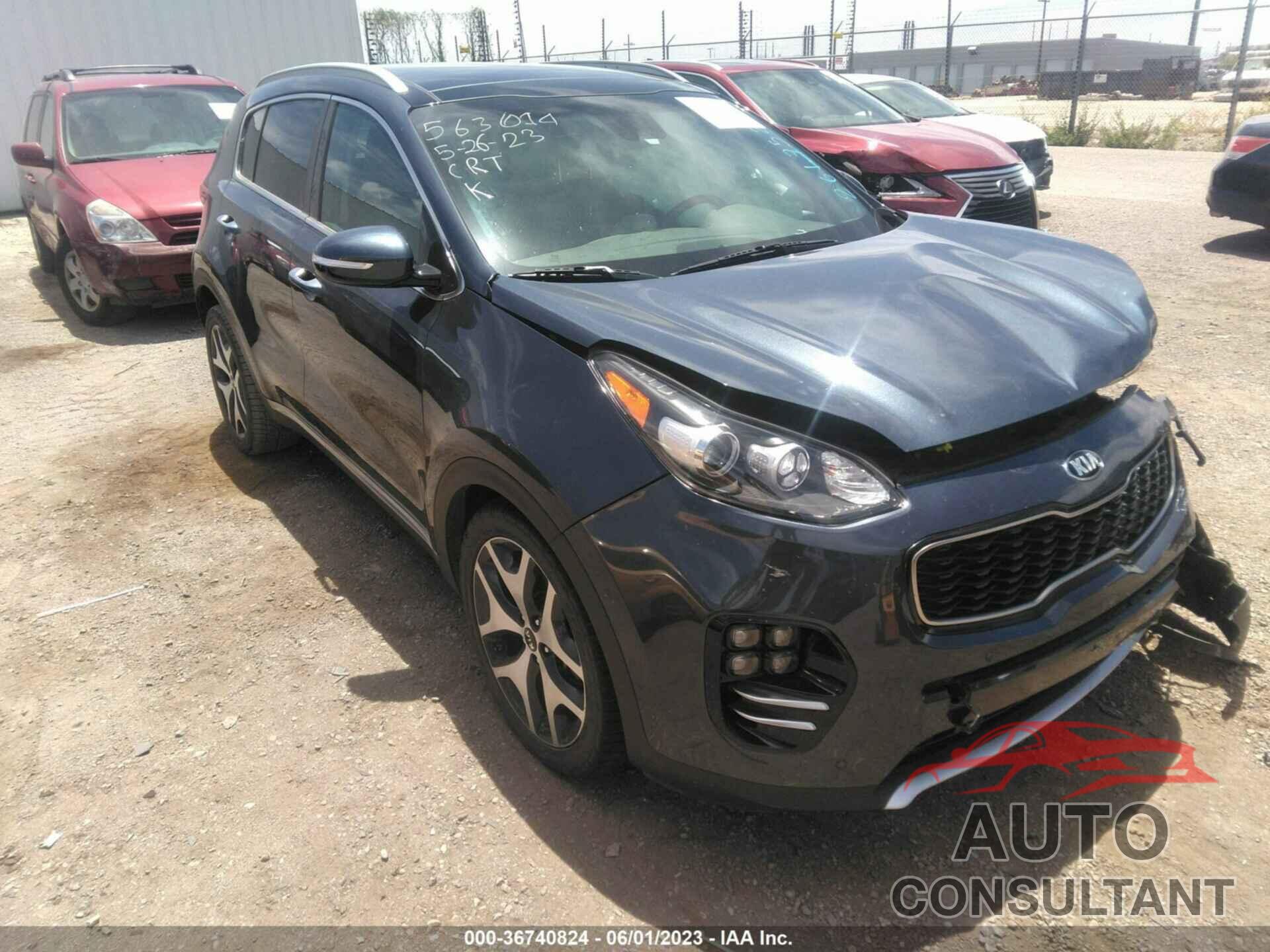KIA SPORTAGE 2017 - KNDPR3A67H7261752