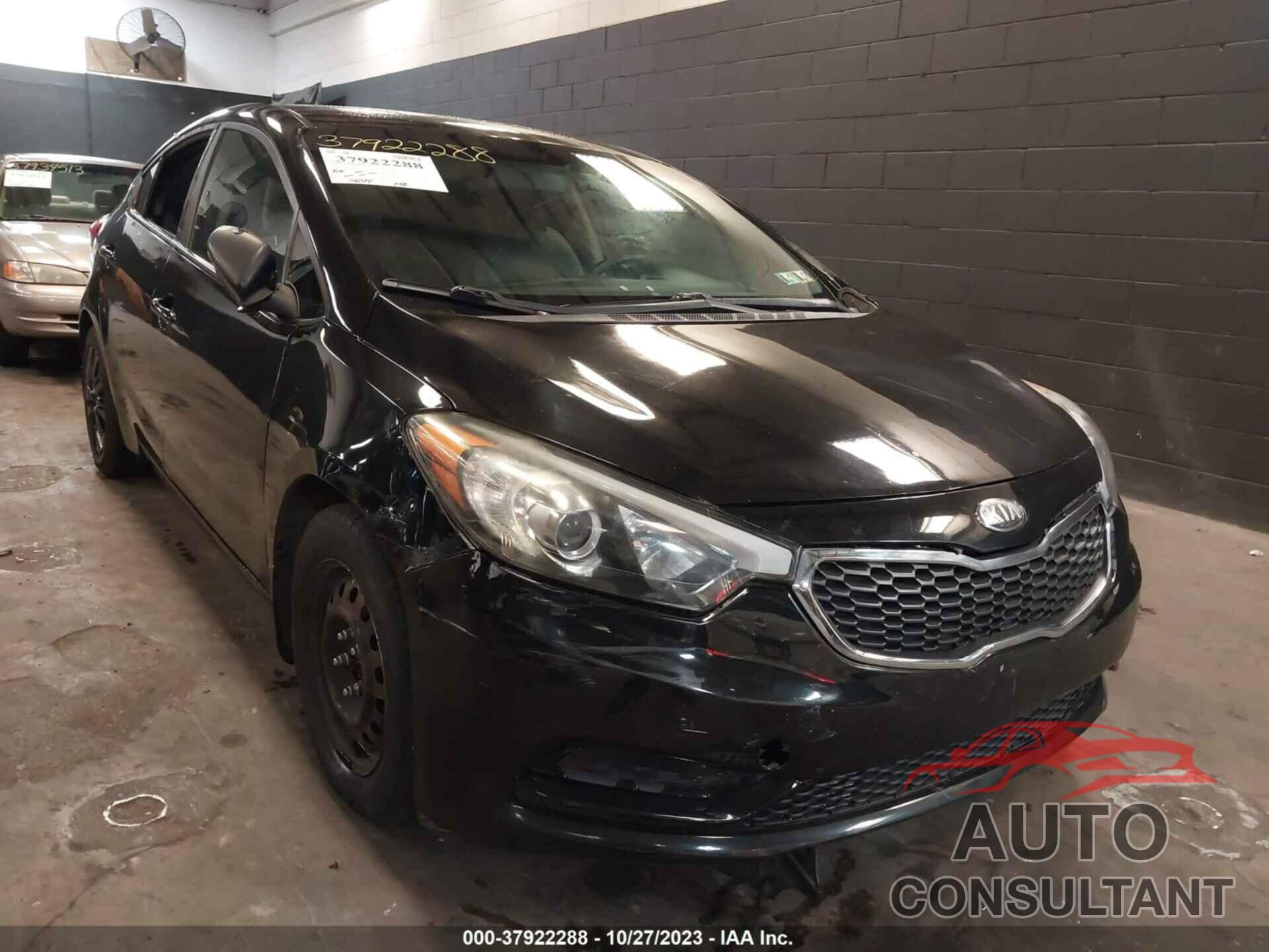 KIA FORTE 2016 - KNAFX4A68G5522479