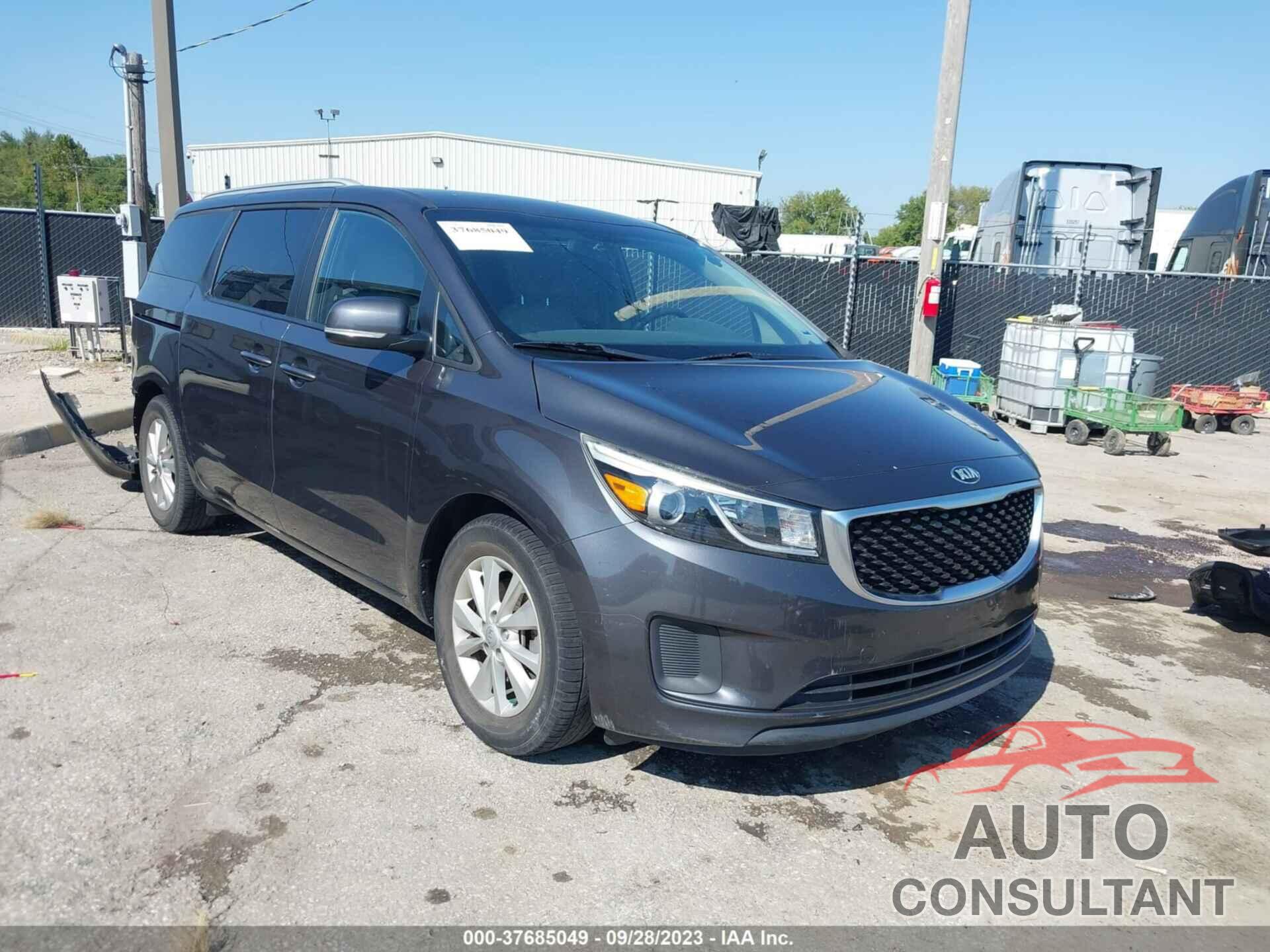 KIA SEDONA 2016 - KNDMB5C11G6087850