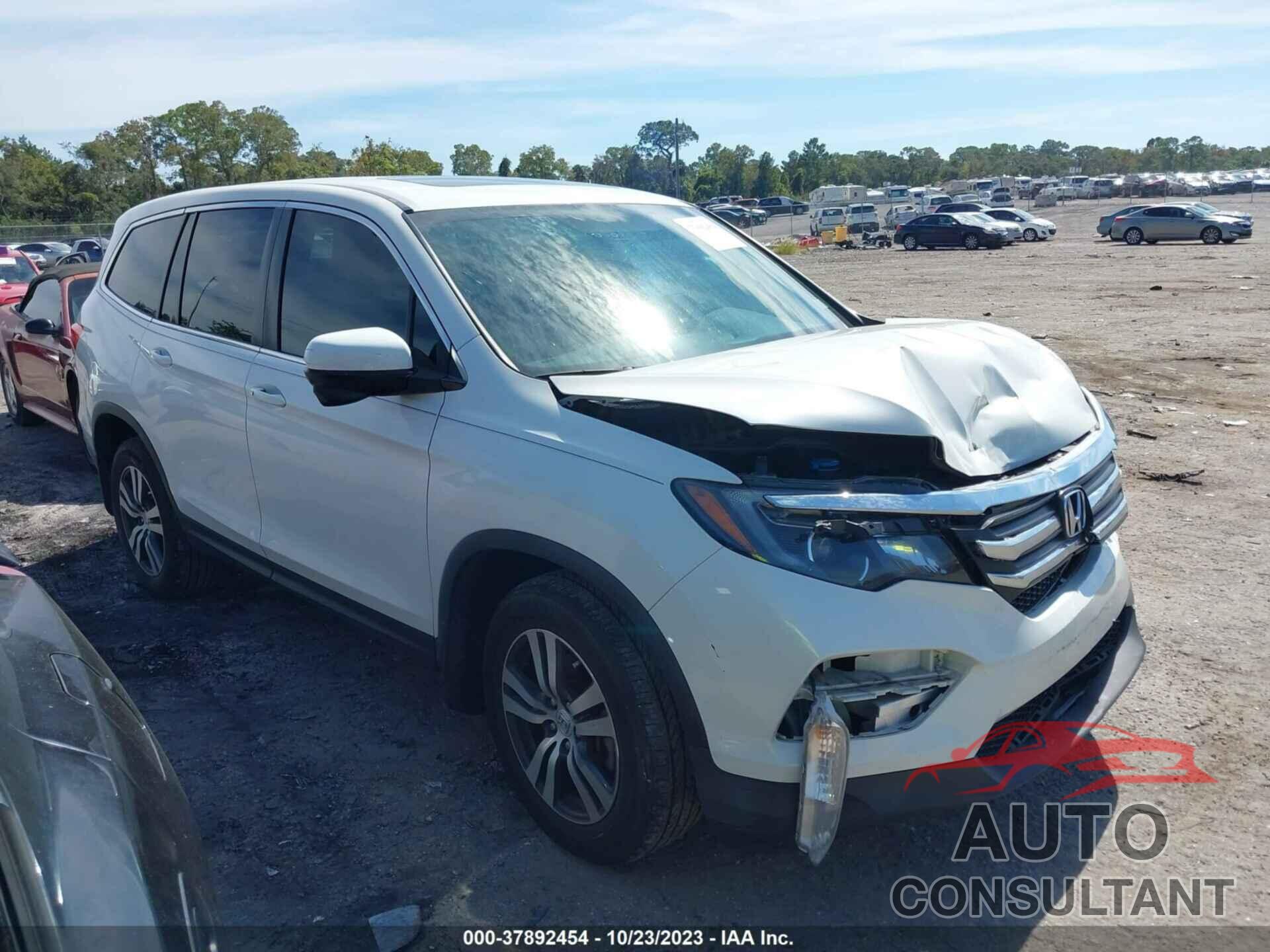 HONDA PILOT 2016 - 5FNYF6H59GB113171