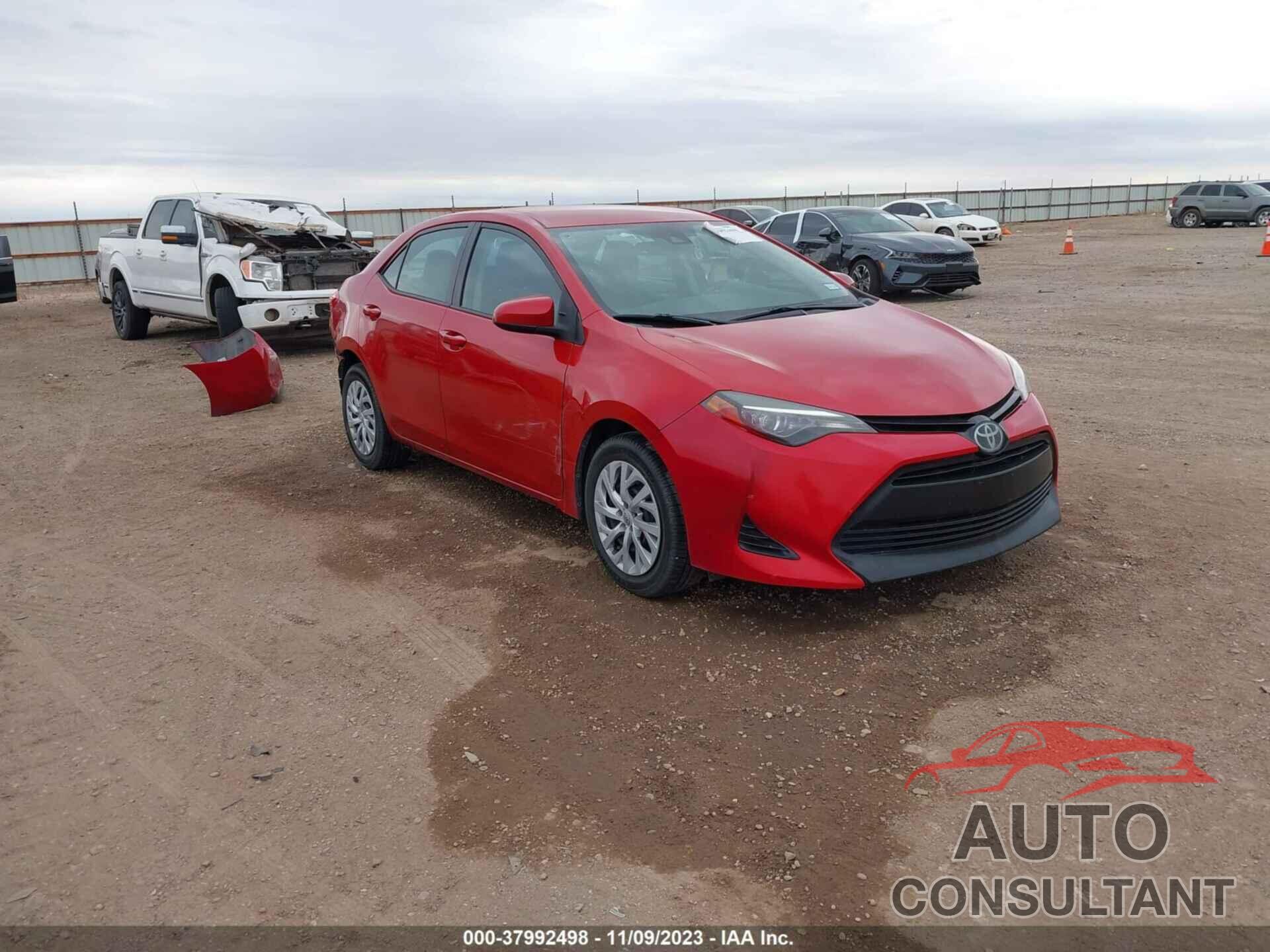 TOYOTA COROLLA 2017 - 5YFBURHE0HP671283