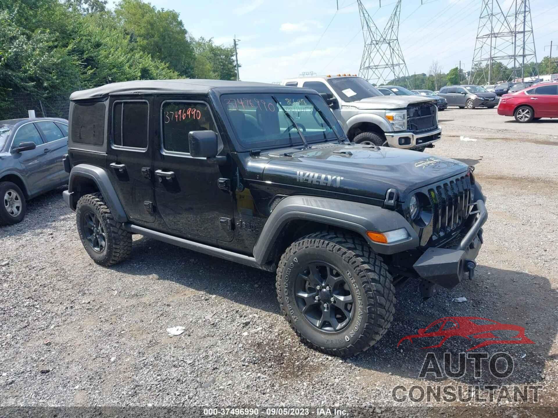 JEEP WRANGLER 2021 - 1C4HJXDNXMW866418
