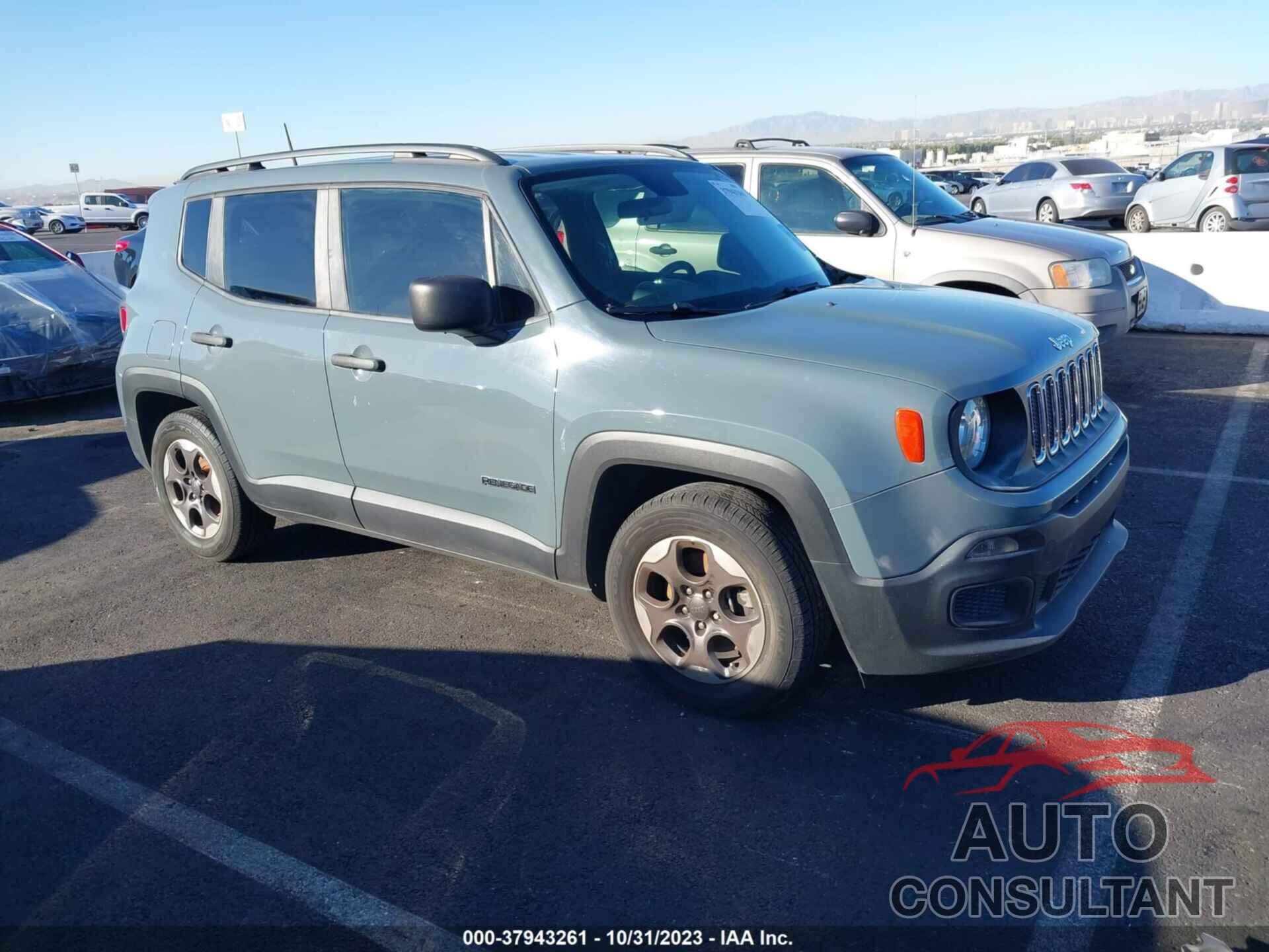 JEEP RENEGADE 2017 - ZACCJAAH1HPE94489