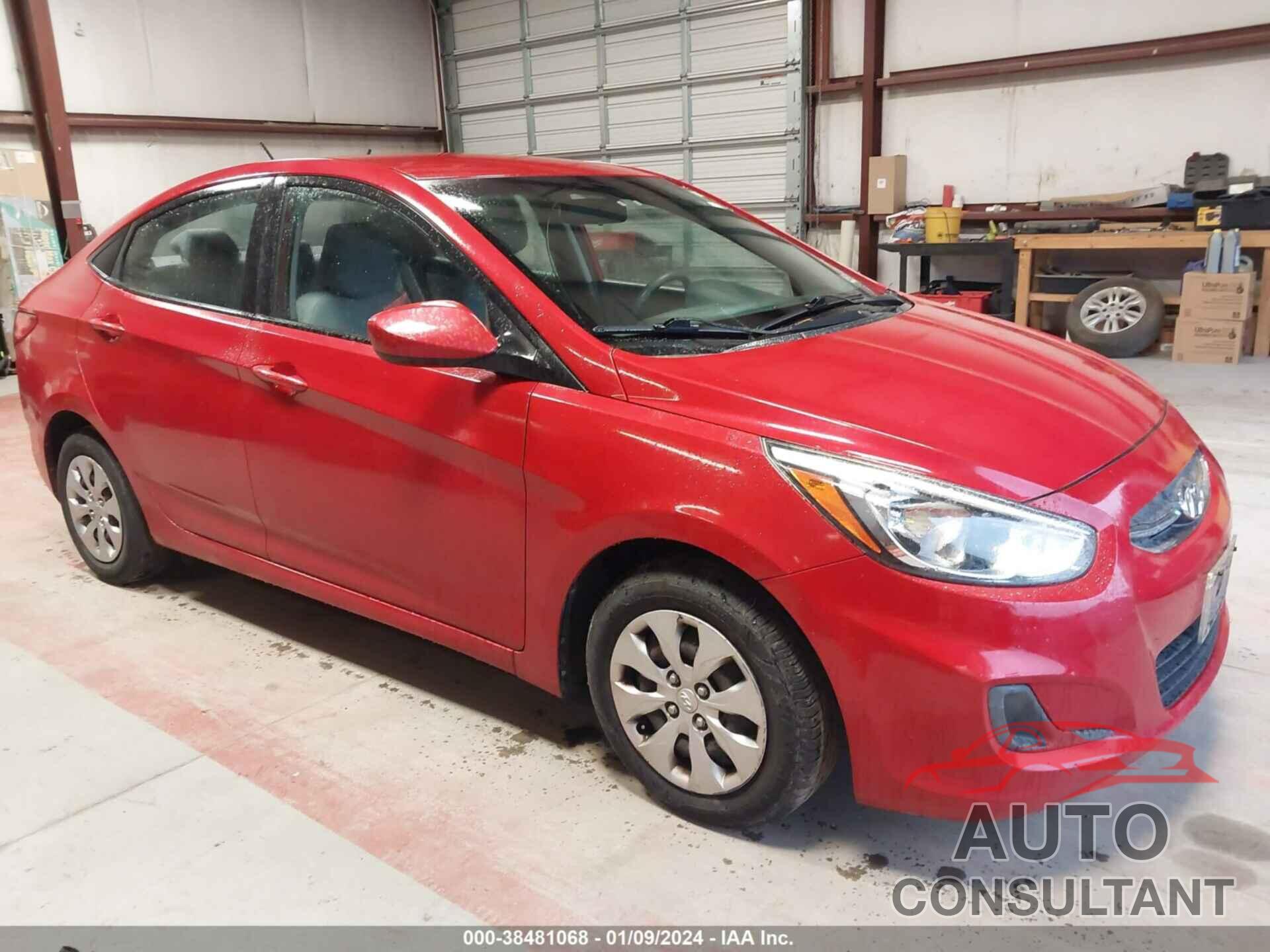 HYUNDAI ACCENT 2017 - KMHCT4AE5HU213855