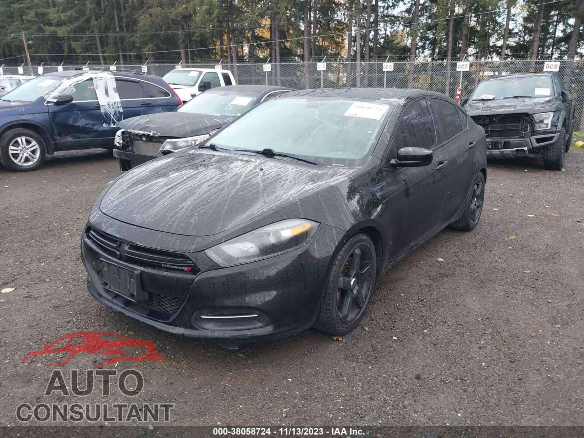 DODGE DART 2015 - 1C3CDFBB7FD405653
