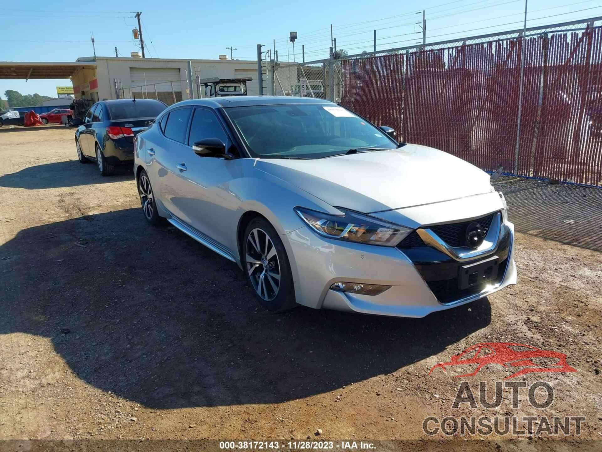 NISSAN MAXIMA 2017 - 1N4AA6AP8HC412697