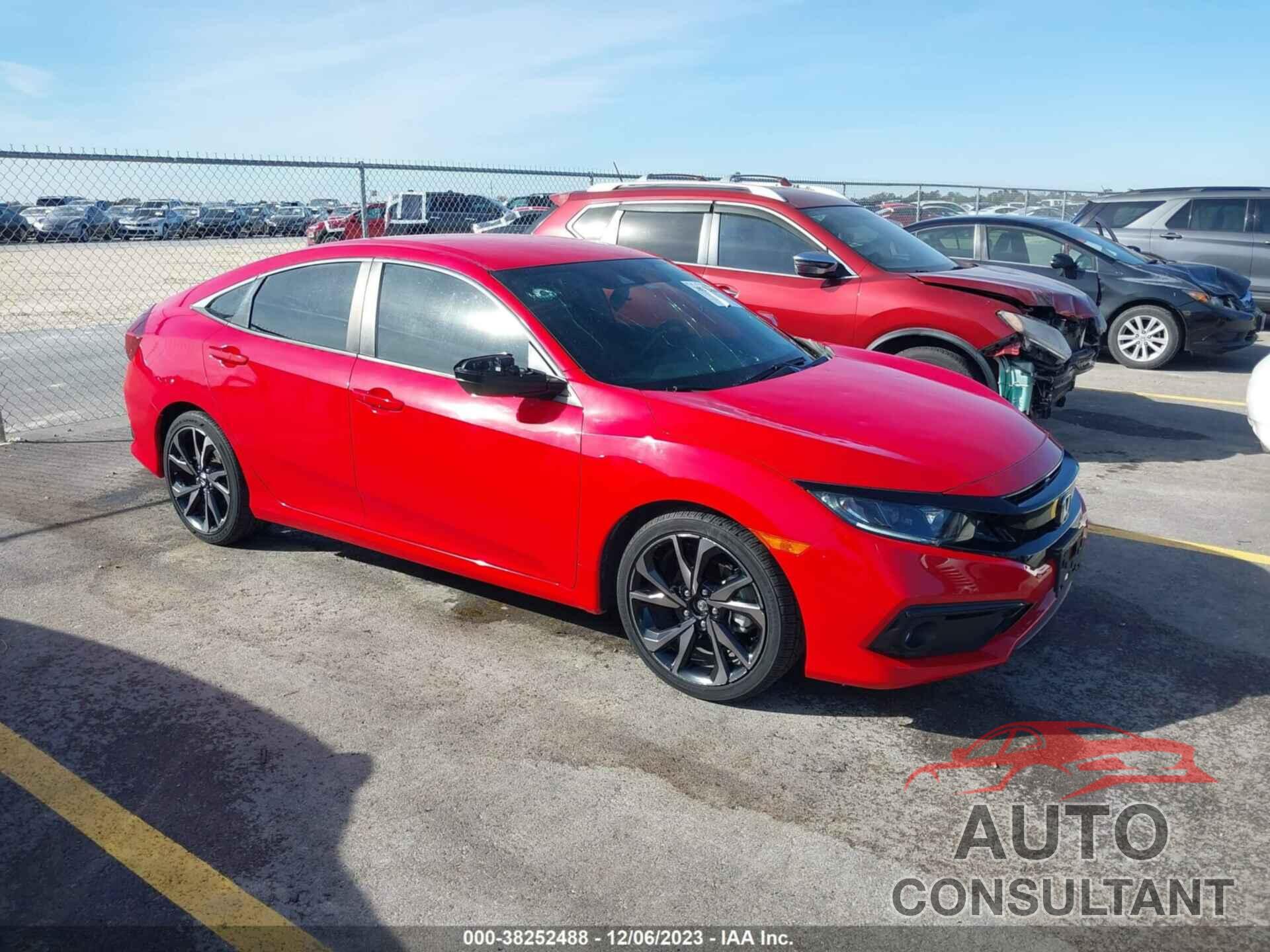 HONDA CIVIC 2021 - 2HGFC2F88MH506267