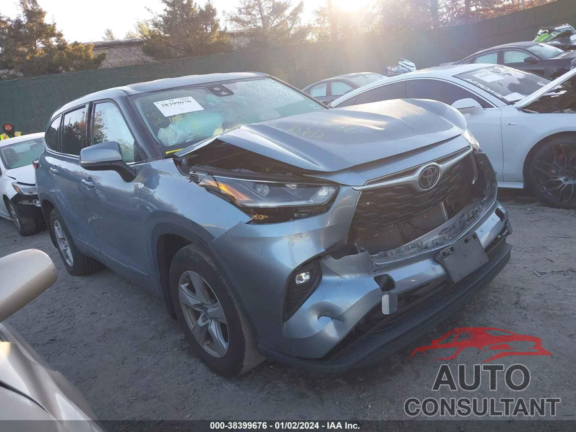 TOYOTA HIGHLANDER 2021 - 5TDBZRBH6MS131197