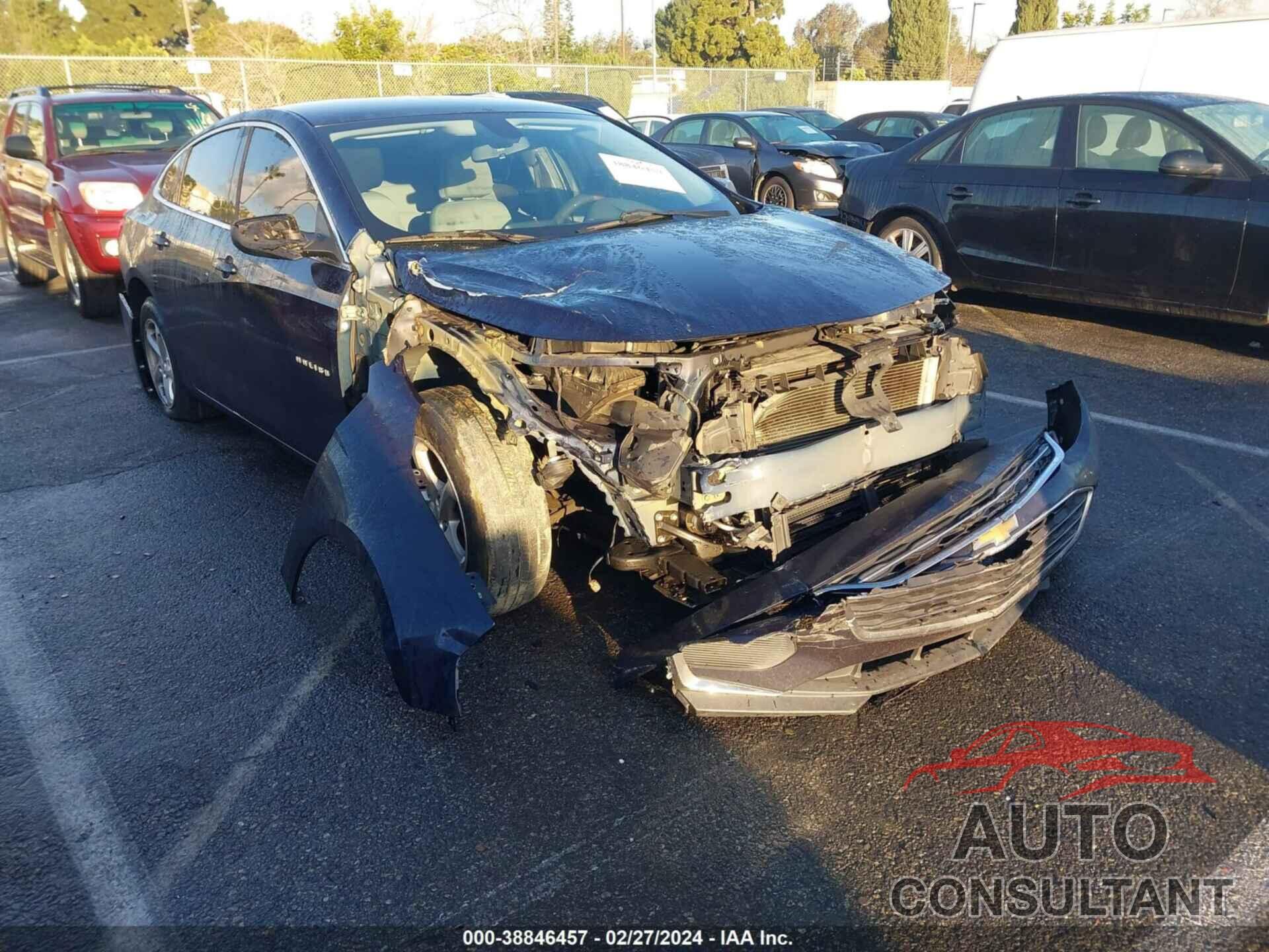 CHEVROLET MALIBU 2018 - 1G1ZB5ST2JF225906