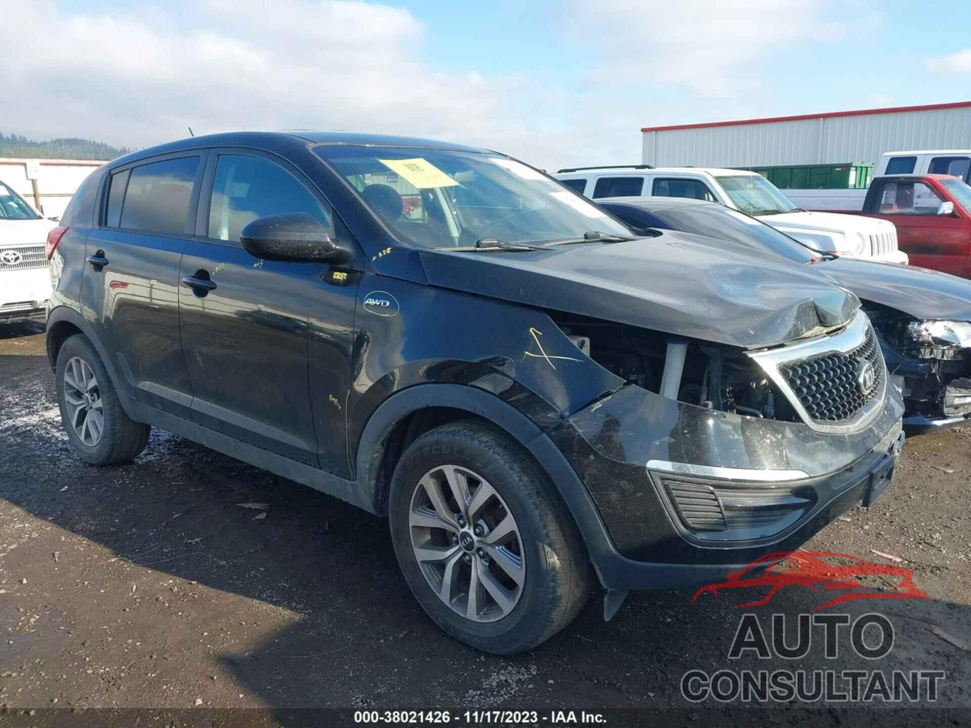 KIA SPORTAGE 2016 - KNDPBCAC3G7863573