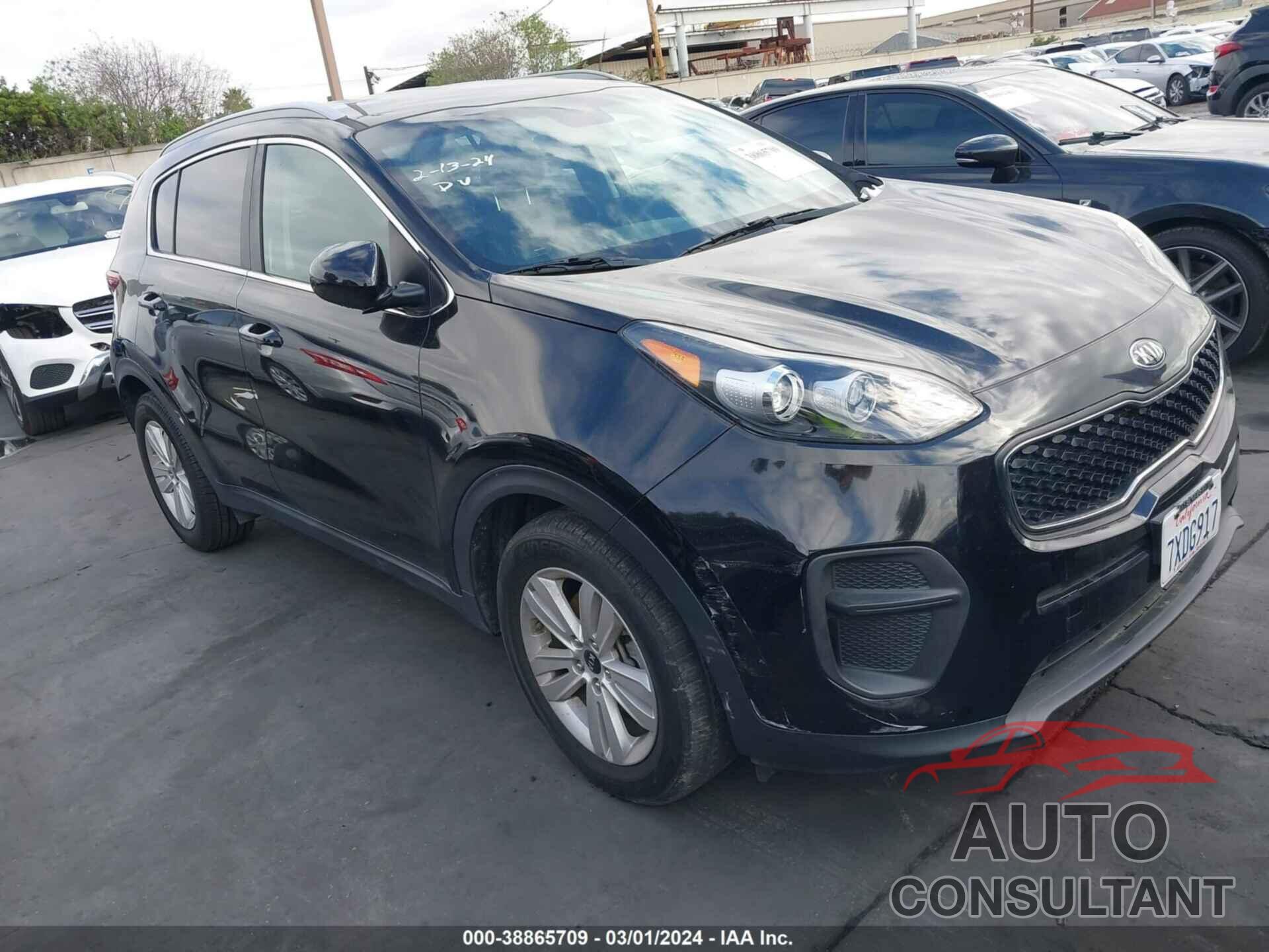 KIA SPORTAGE 2017 - KNDPM3AC4H7220290