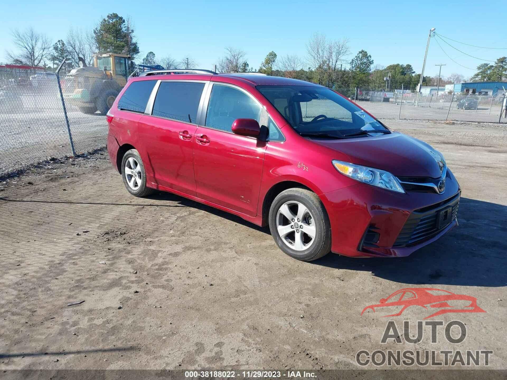 TOYOTA SIENNA 2020 - 5TDKZ3DC8LS082596