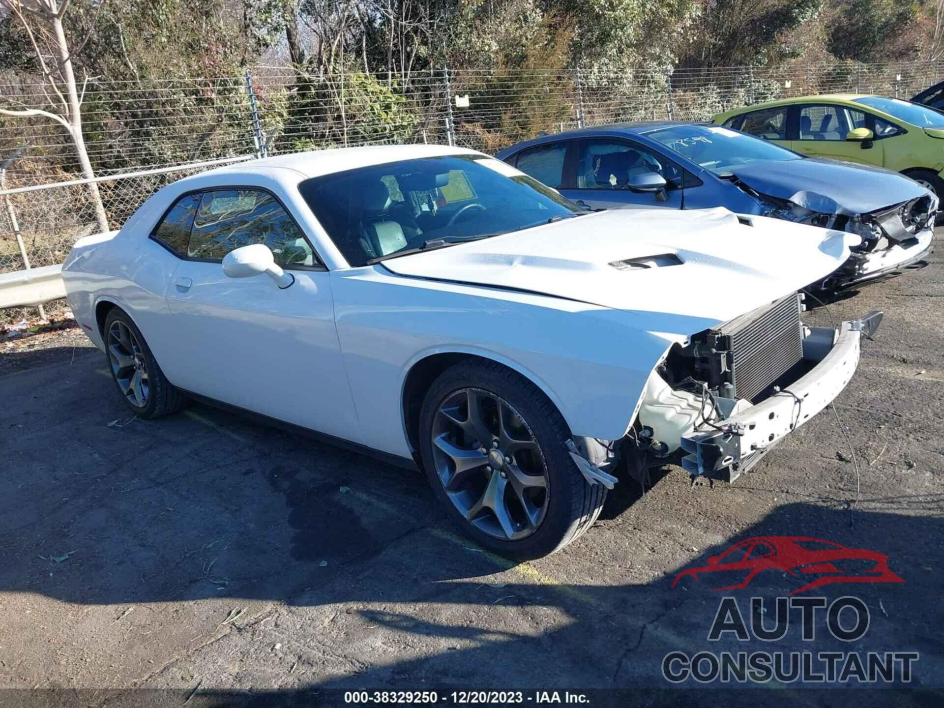 DODGE CHALLENGER 2016 - 2C3CDZAG1GH309651