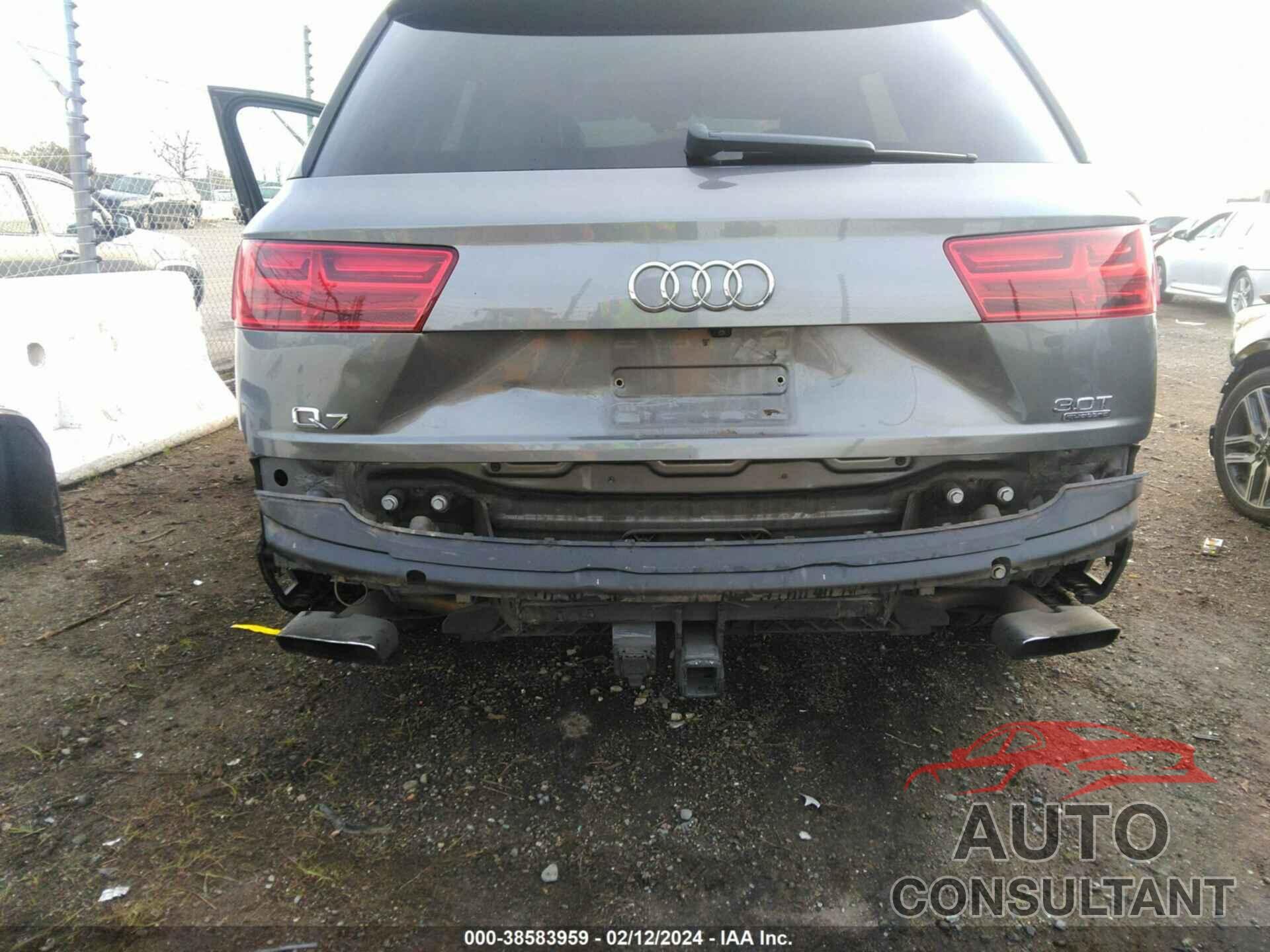 AUDI Q7 2017 - WA1VABF73HD044527