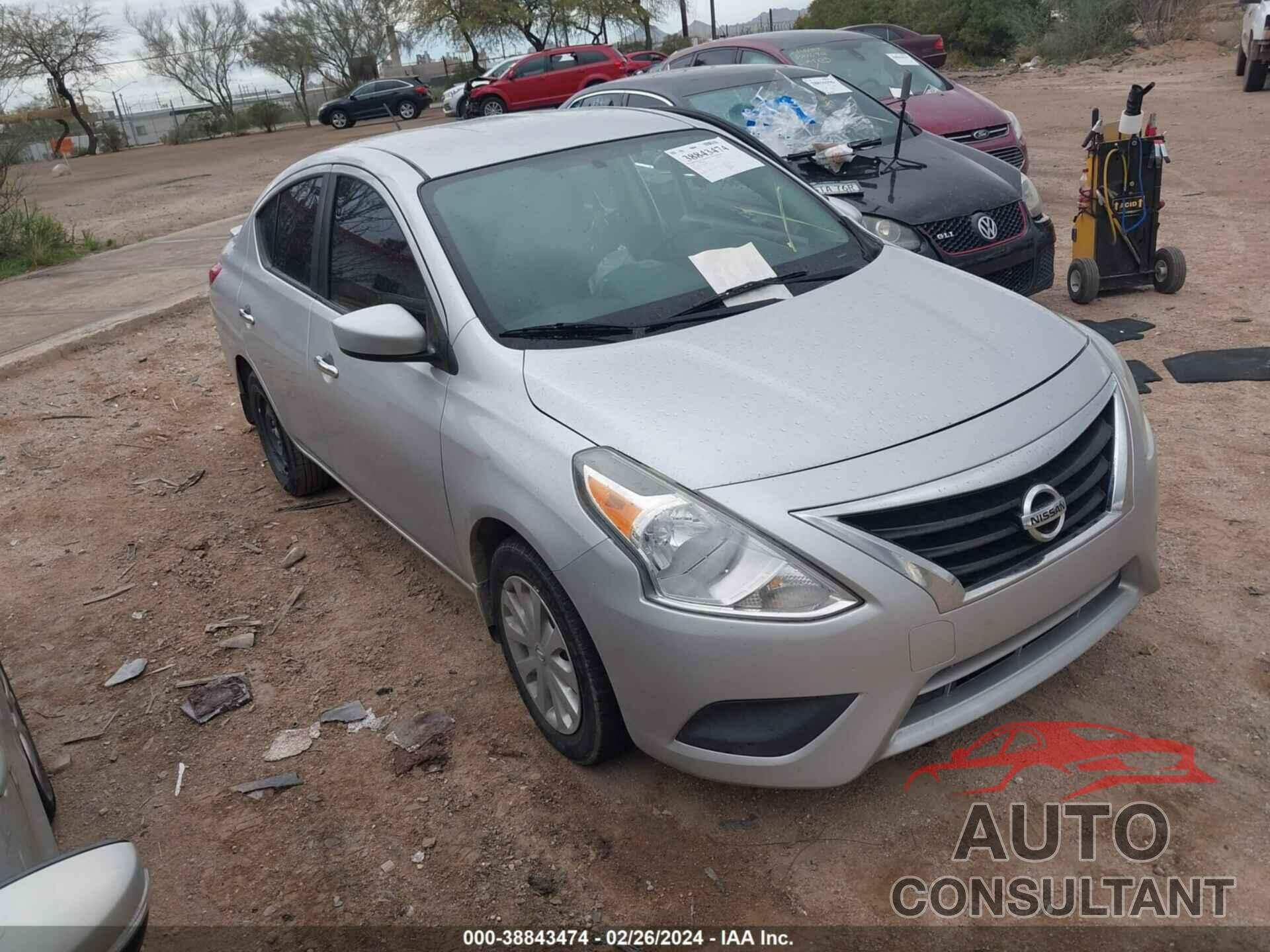 NISSAN VERSA 2016 - 3N1CN7APXGL838734