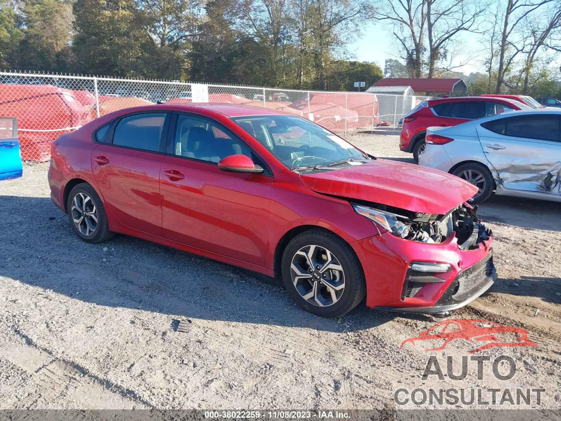 KIA FORTE 2020 - 3KPF24AD3LE186433