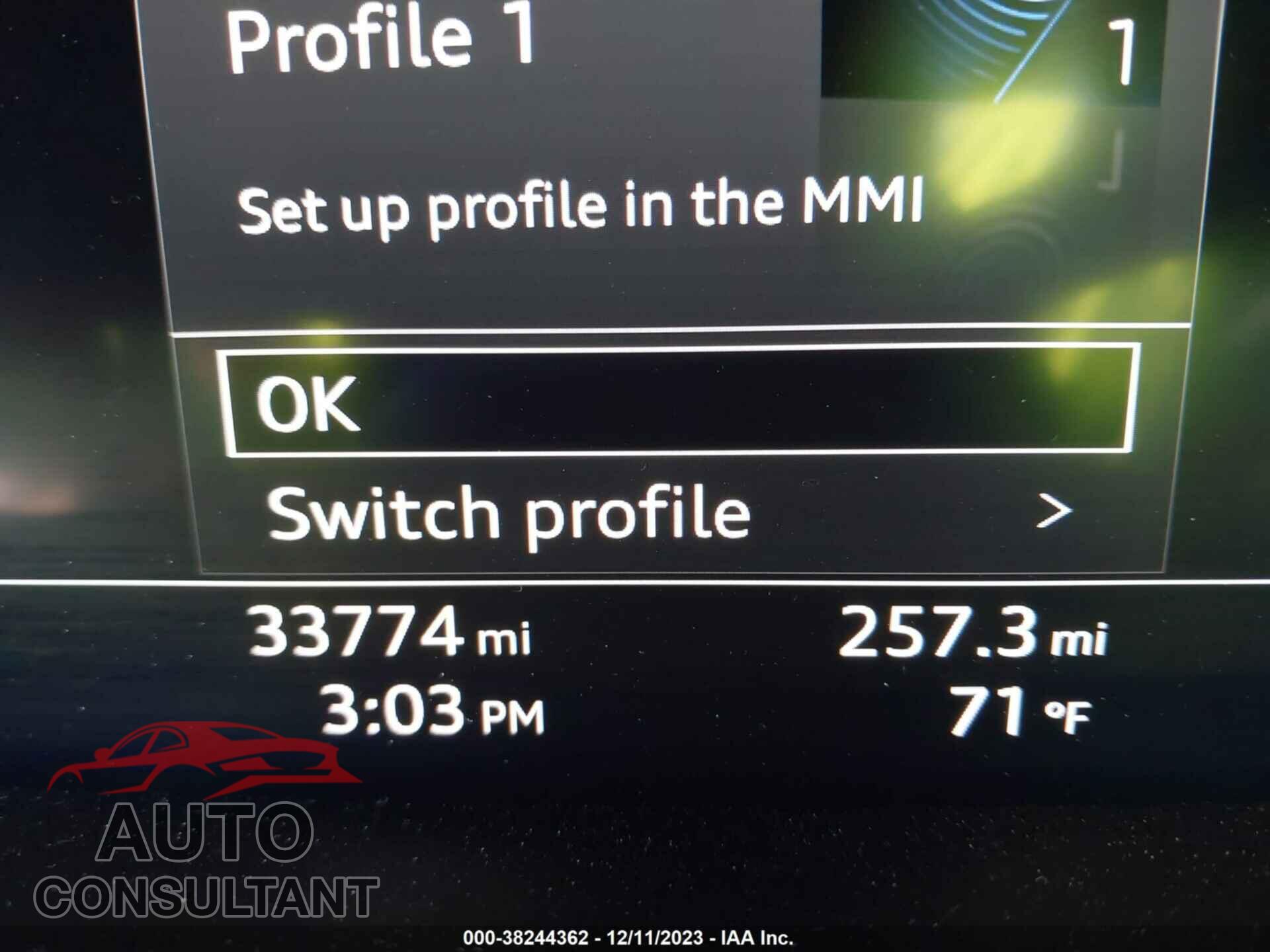 AUDI Q8 2020 - WA1EVAF16LD022136