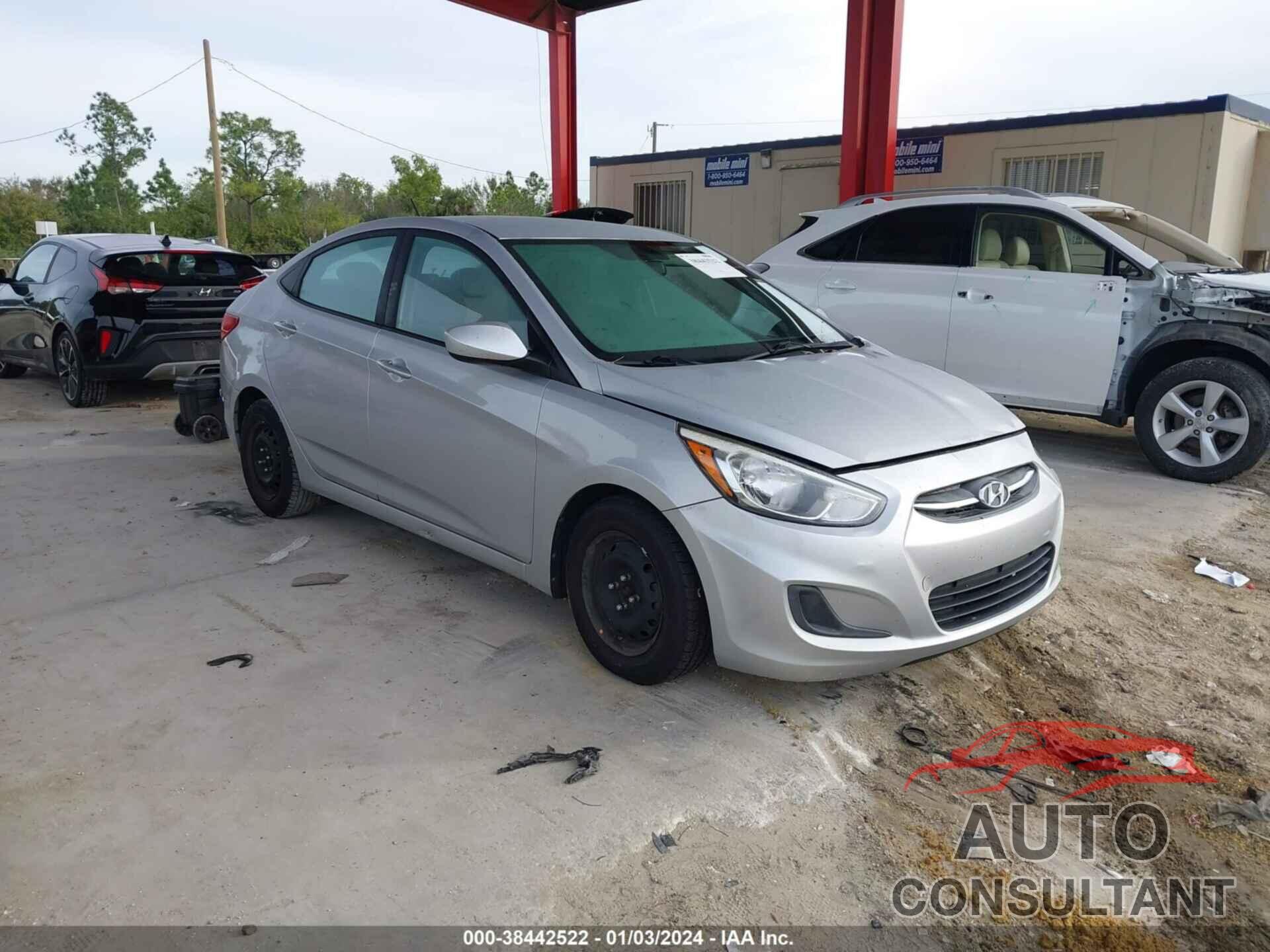 HYUNDAI ACCENT 2017 - KMHCT4AE3HU215619