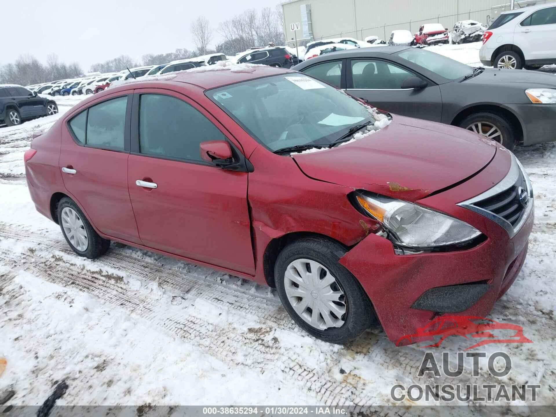 NISSAN VERSA 2019 - 3N1CN7AP6KL858360